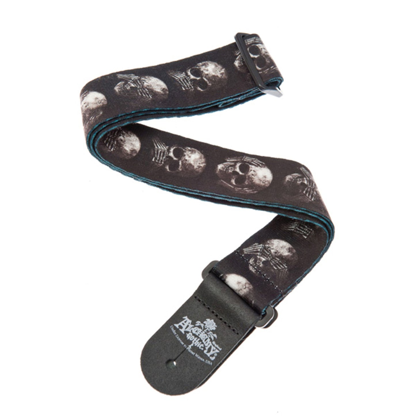 Planet Waves 50AL01 Alchemy Guitar Strap - Muted Skulls