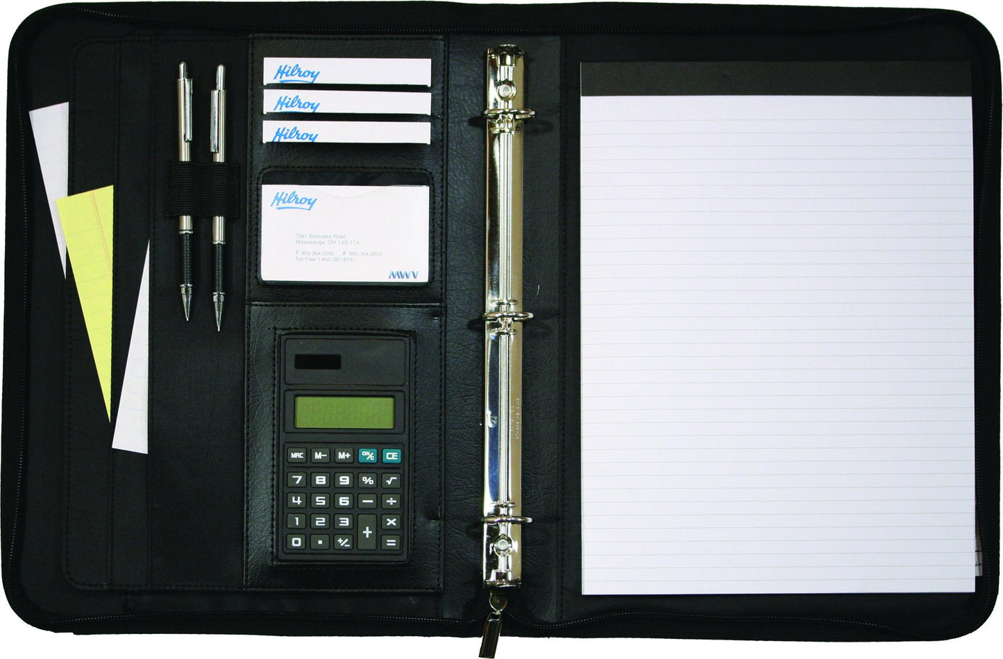 Hilroy 1-Inch Executive Binder, 10-1/4" x 13-3/8", Black (29444)