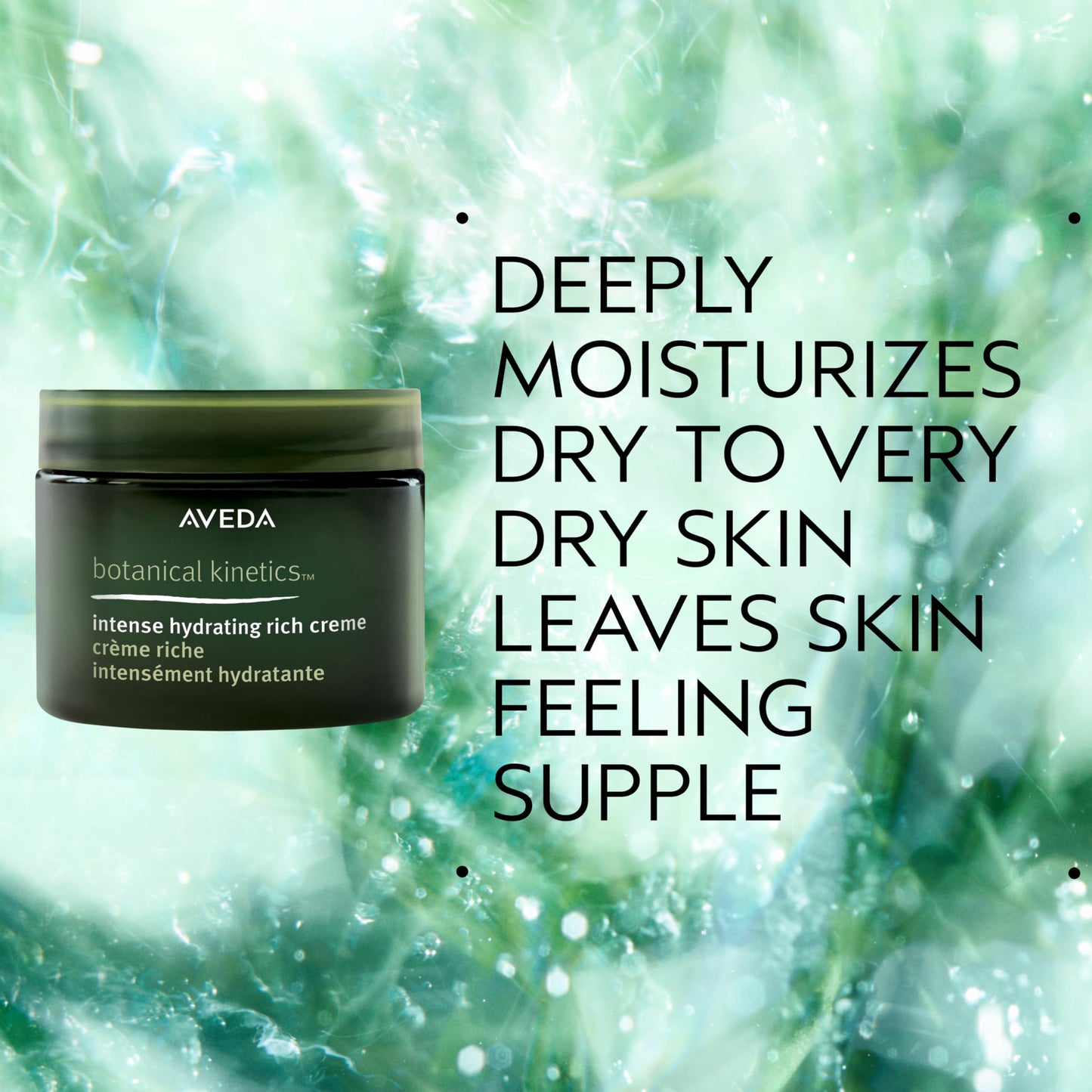 Aveda Botanical Kinetics Intense Hydrating Rich Creme | Face Cream for Dry to Very Dry Skin | with Cupaçu Butter, 50ml