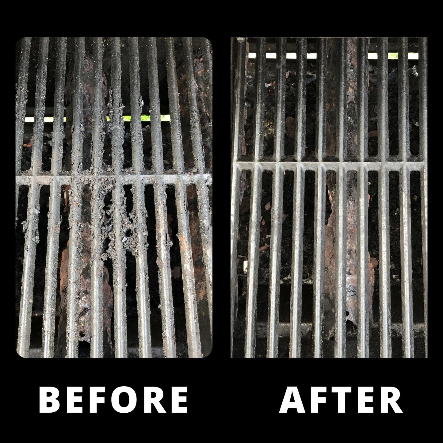 Grill Rescue BBQ Replaceable Scraper Cleaning Head, Bristle Free - Safe, Durable and Unique Scraper Tools for Cast Iron or Stainless-Steel Grates, Barbecue Cleaner (GB3000)