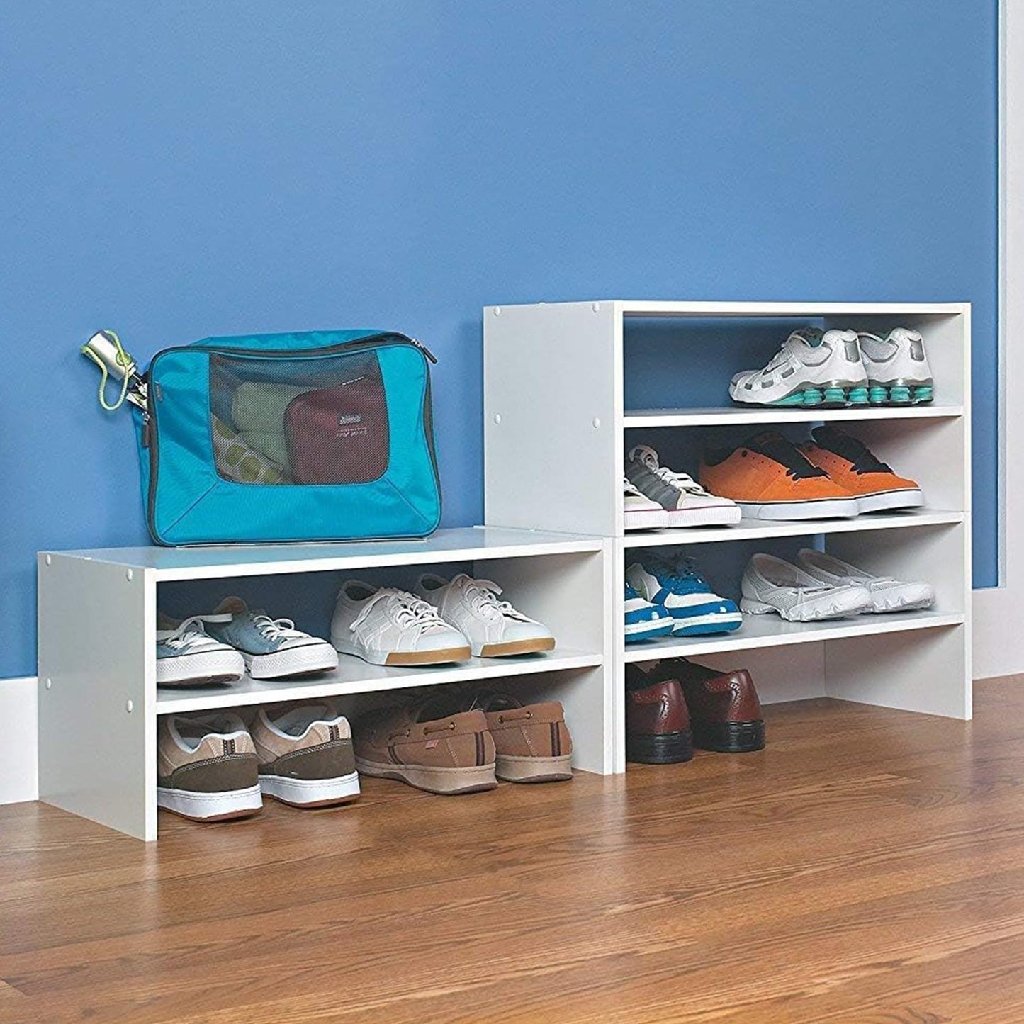 ClosetMaid 8993 Stackable 24-Inch Wide Horizontal Organizer, White