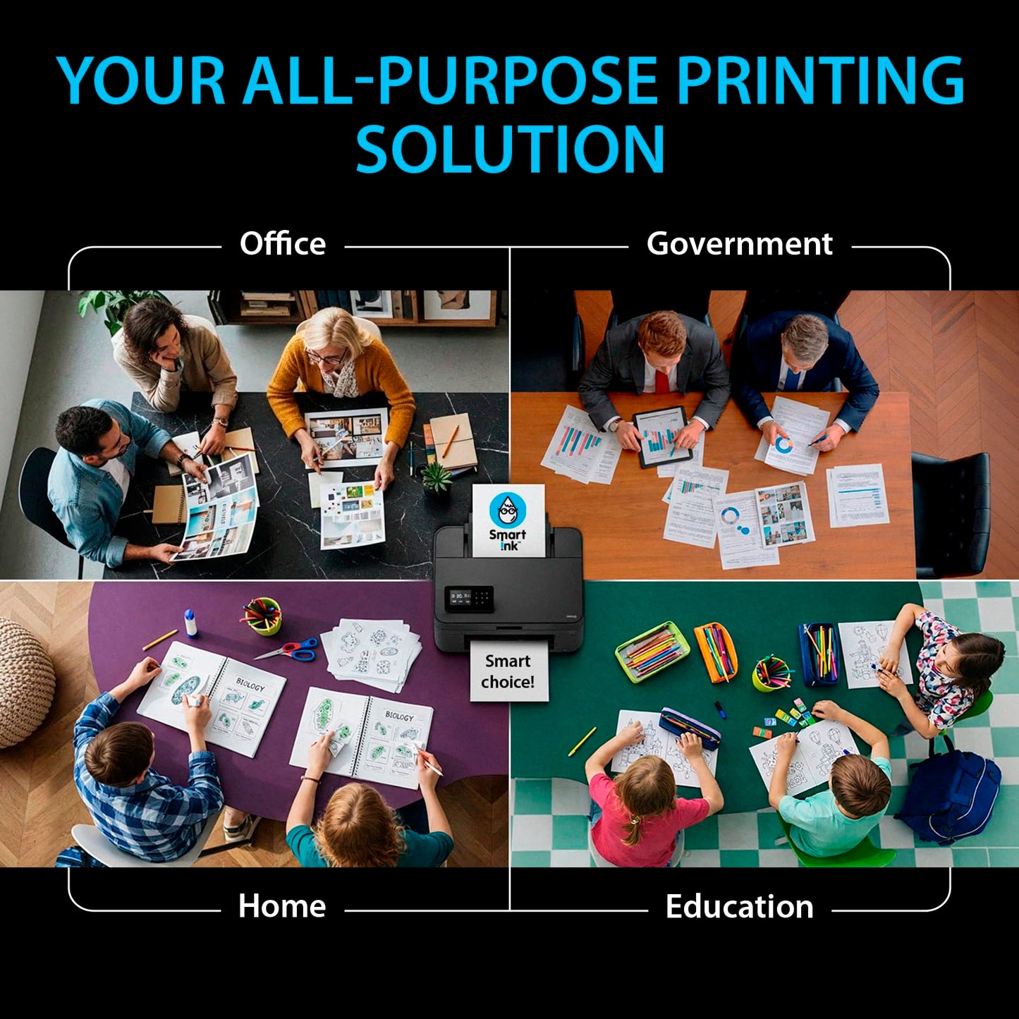 Smart Ink Compatible Toner Cartridge Replacement for HP 17A CF217A (with CHIP) to use with Laserjet Pro M102a M102w M130 M130a M130fn M130fw M130nw (2 Combo Pack)