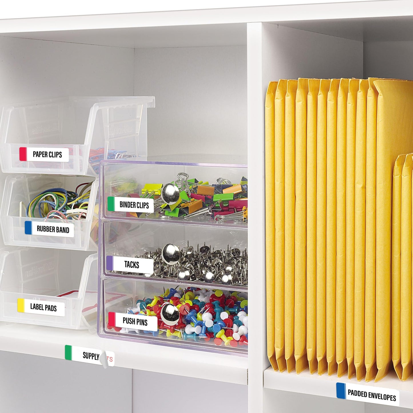 Permanent Extra Large File Folder Labels, 450/PK