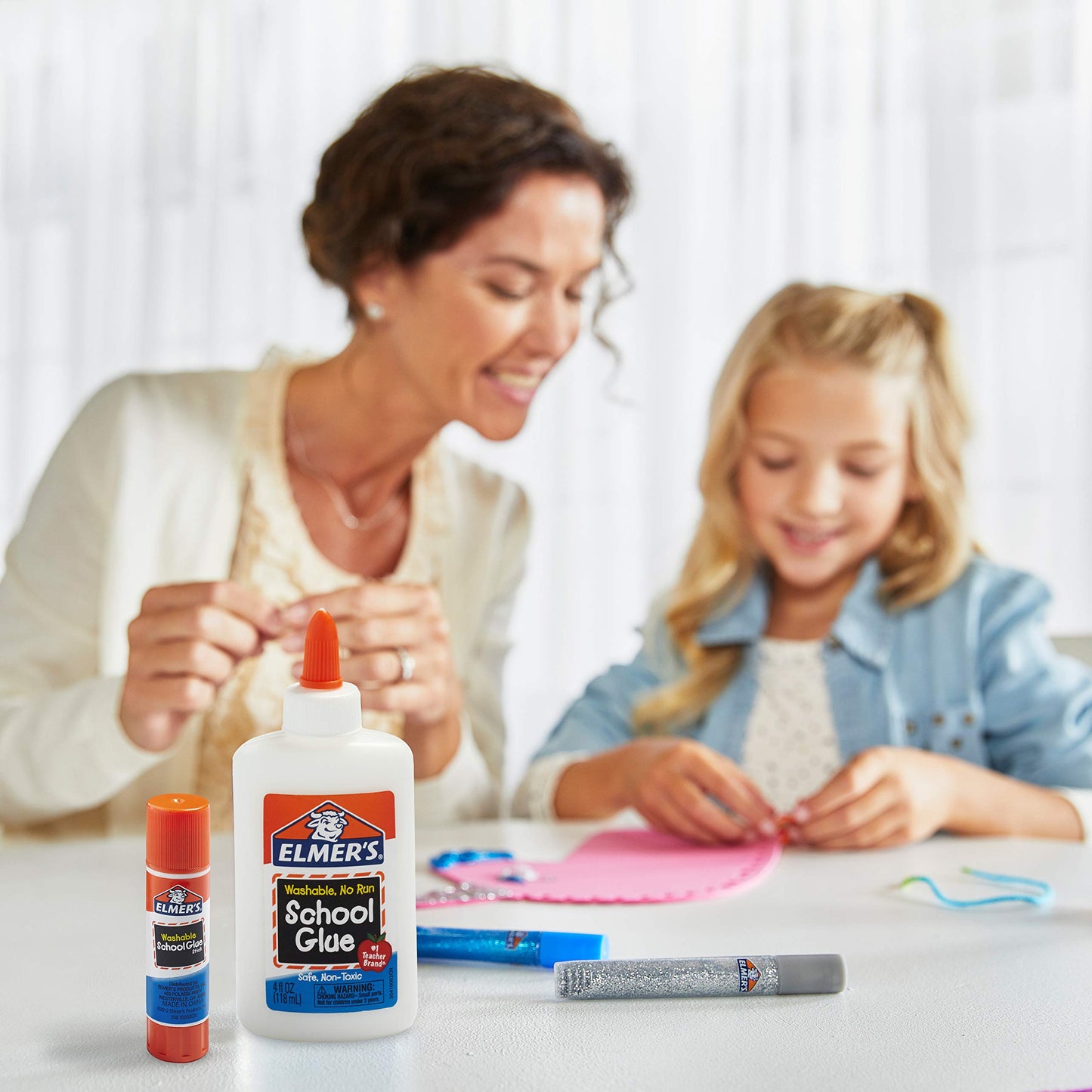 Elmer's Washable All-Purpose School Glue Sticks, 0.24 Ounce Each, 60-Pack (E501)