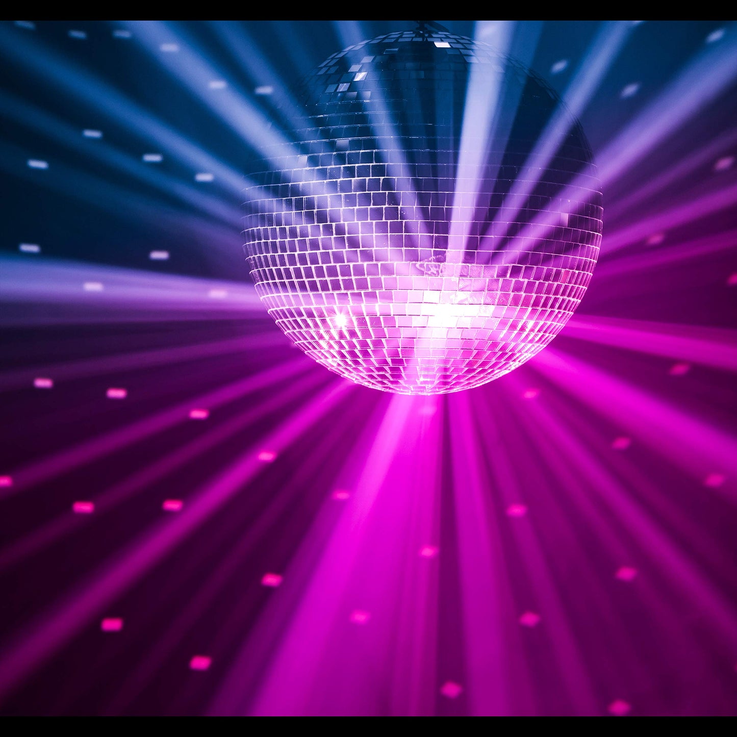 Eliminator EM12 12 Inch Disco Mirror Ball - Perfect for Parties, Clubs, Weddings, Birthday or Holidays - Disco Ball Decor - Mounting Ring Included - Silver Mirror