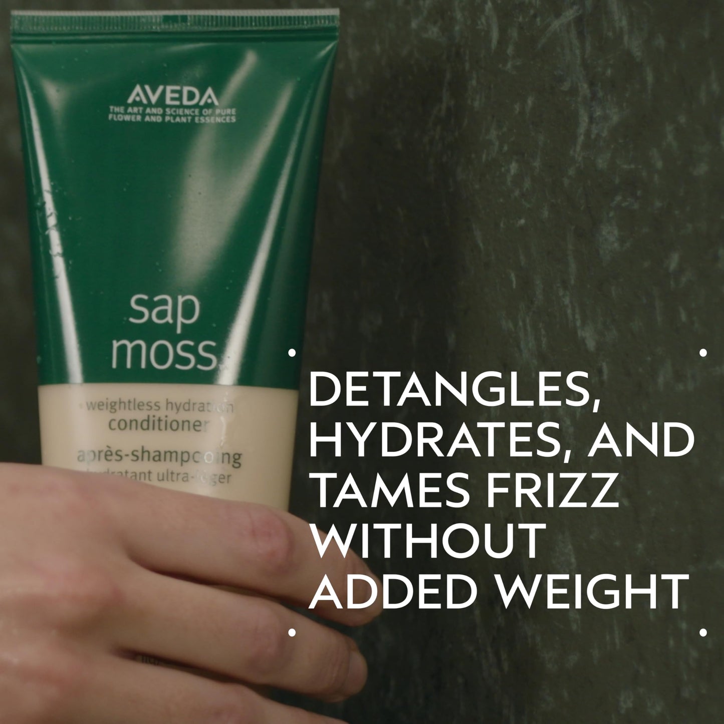 Aveda Sap Moss Weightless Hydration Conditioner | Hydrates, Detangles, Fights Frizz | Silicone Free | Conditioner for Normal to Dry Hair | 98% Naturally Derived*, 200ml
