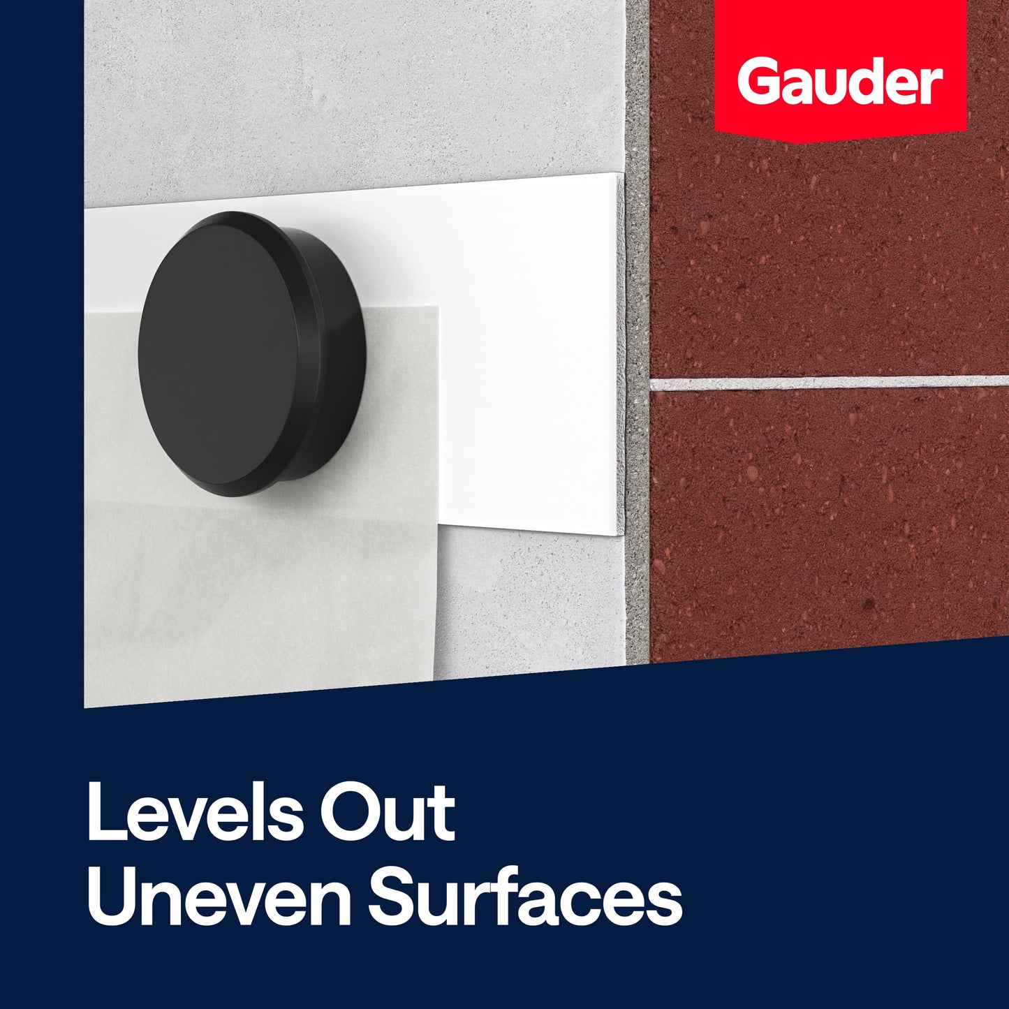 GAUDER Self-Adhesive Metal Tape - Ideal for Tonie Figures & Shelves - Holding Surface for Magnets - Ferrous Tape with Foam Adhesive - Thin Metal Steel Strip (10 ft x 1.4 in)