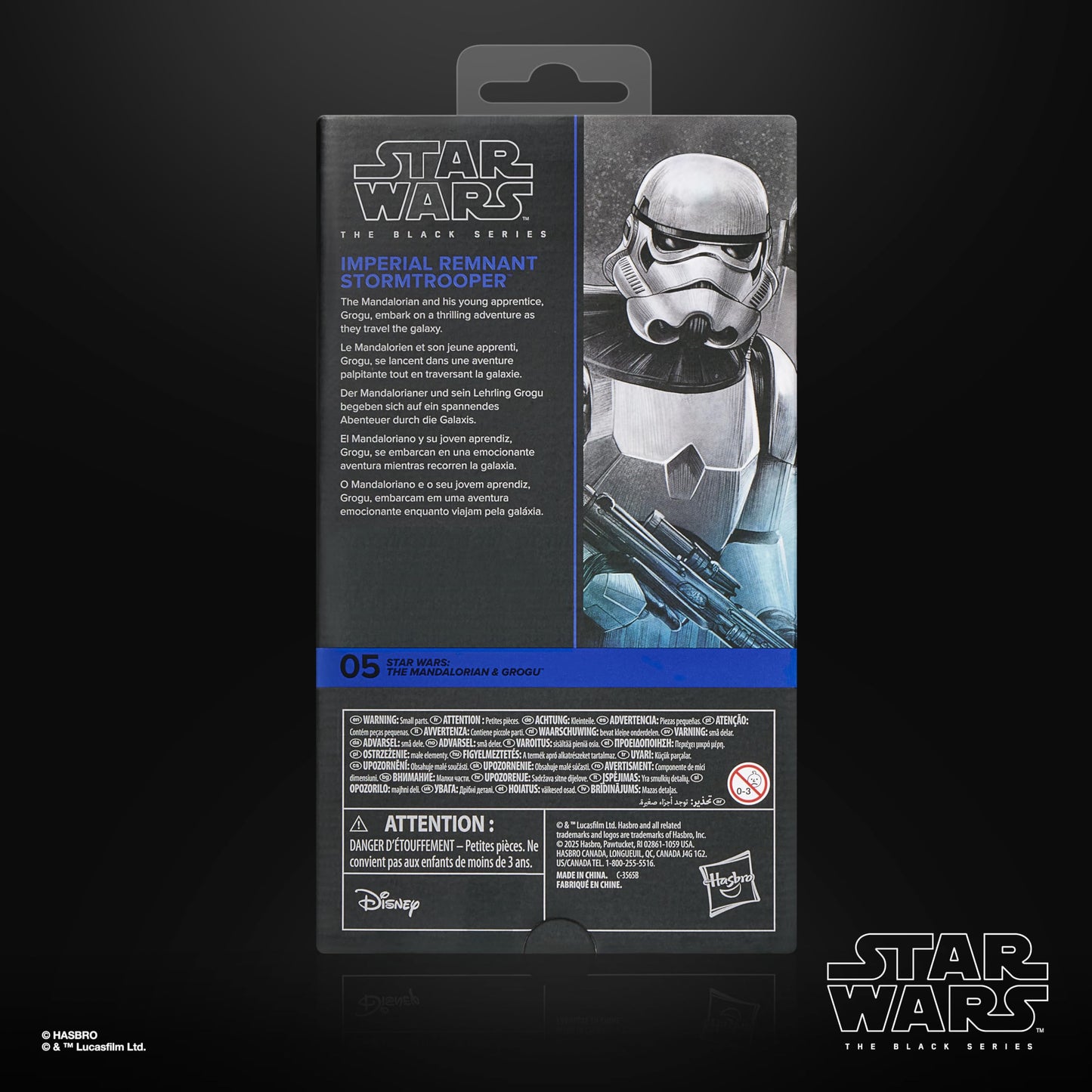 Star Wars The Black Series Imperial Remnant Stormtrooper, Star Wars: The Mandalorian & Grogu Premium Collectible 6 Inch Action Figure