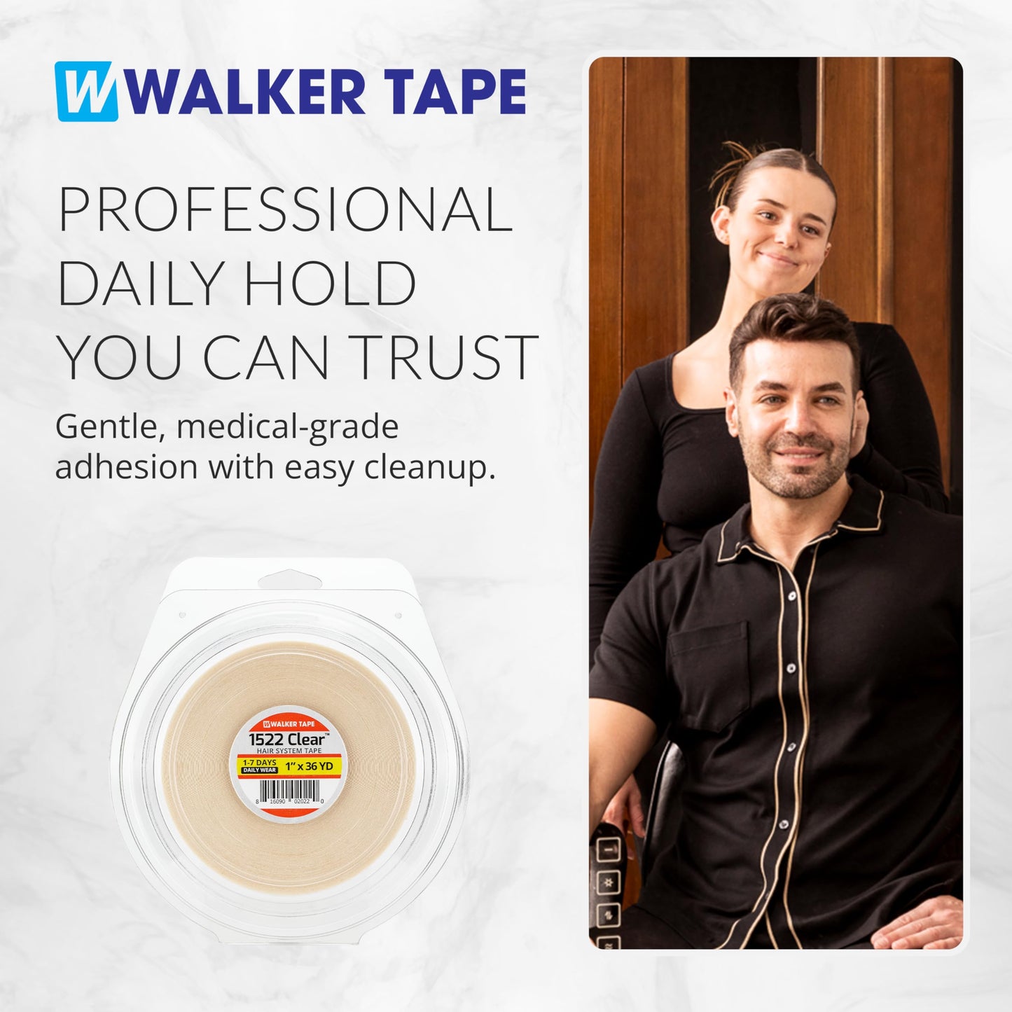 3m Clear 1522 Tape 2.5cm X 36 yard = Double side adhesive