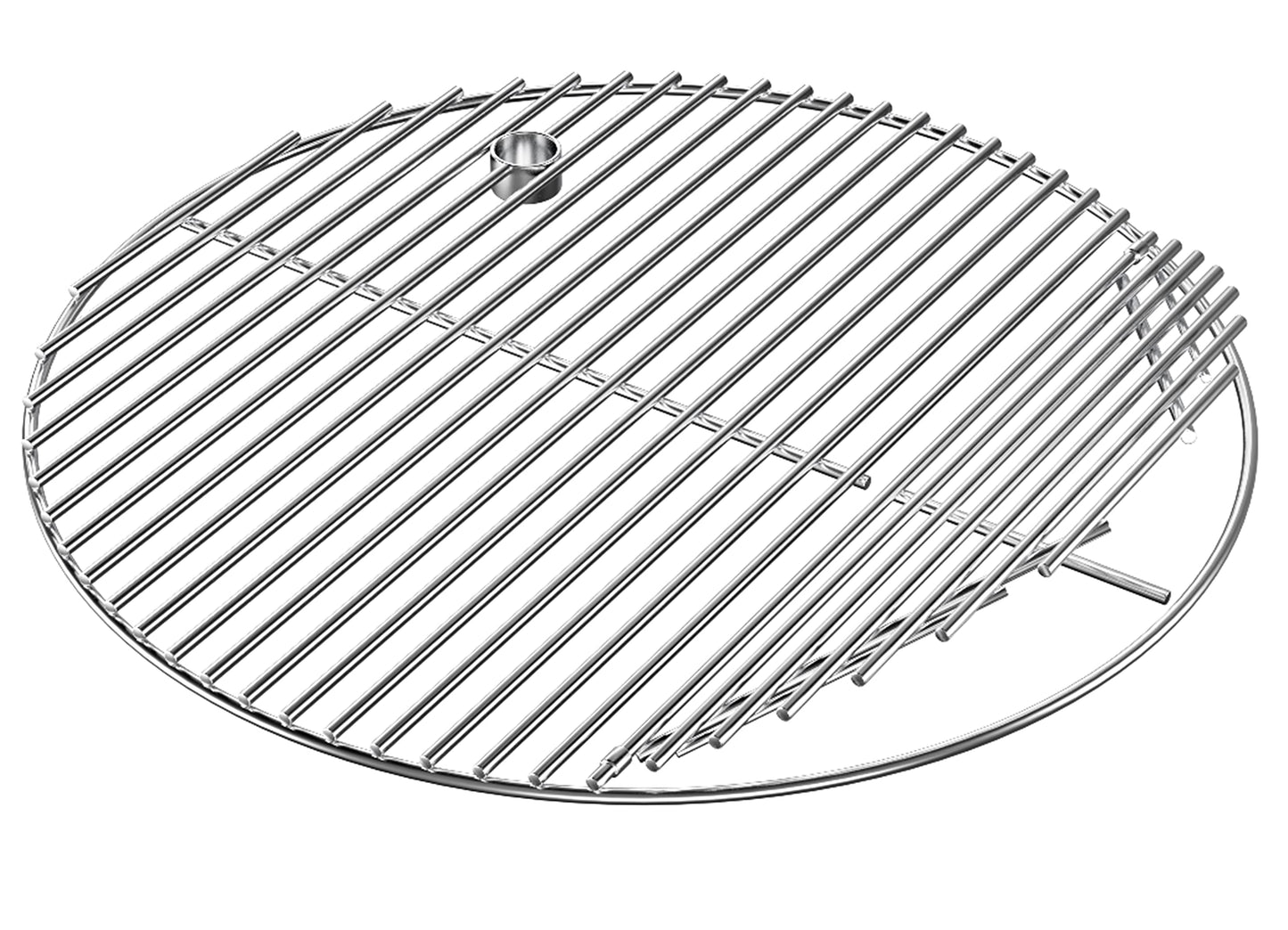 QuliMetal 19.5" 304 Stainless Steel Round Grate Replacement for Akorn Kamado Grill Char Griller Akorn 16620 E56720 16820, Louisiana Grills K24, and Pit Boss K24–Cooking Grates for Char-Griller E16620