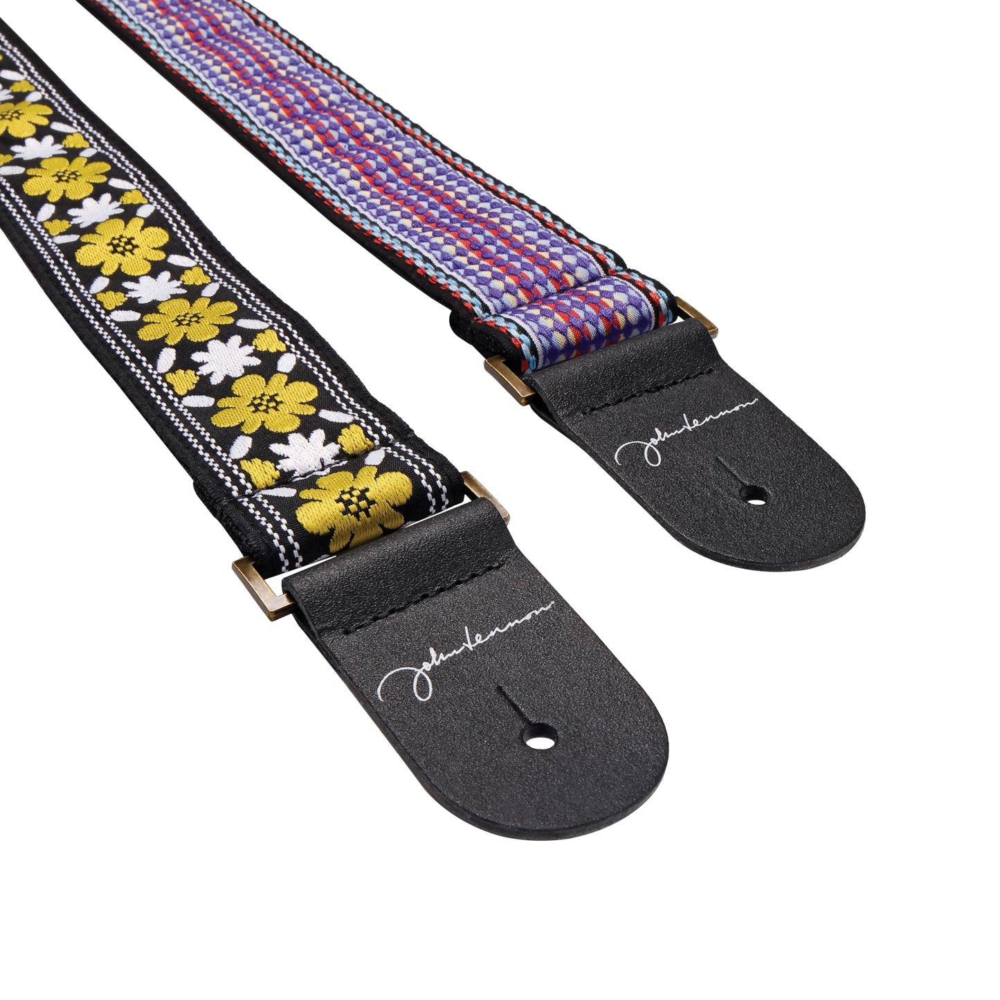 D'Addario Accessories Beatles Guitar Strap - John Lennon Live in NYC - Electric Guitar Strap, Acoustic Guitar Strap, Acoustic Electric Guitar Strap & Bass Guitar Strap