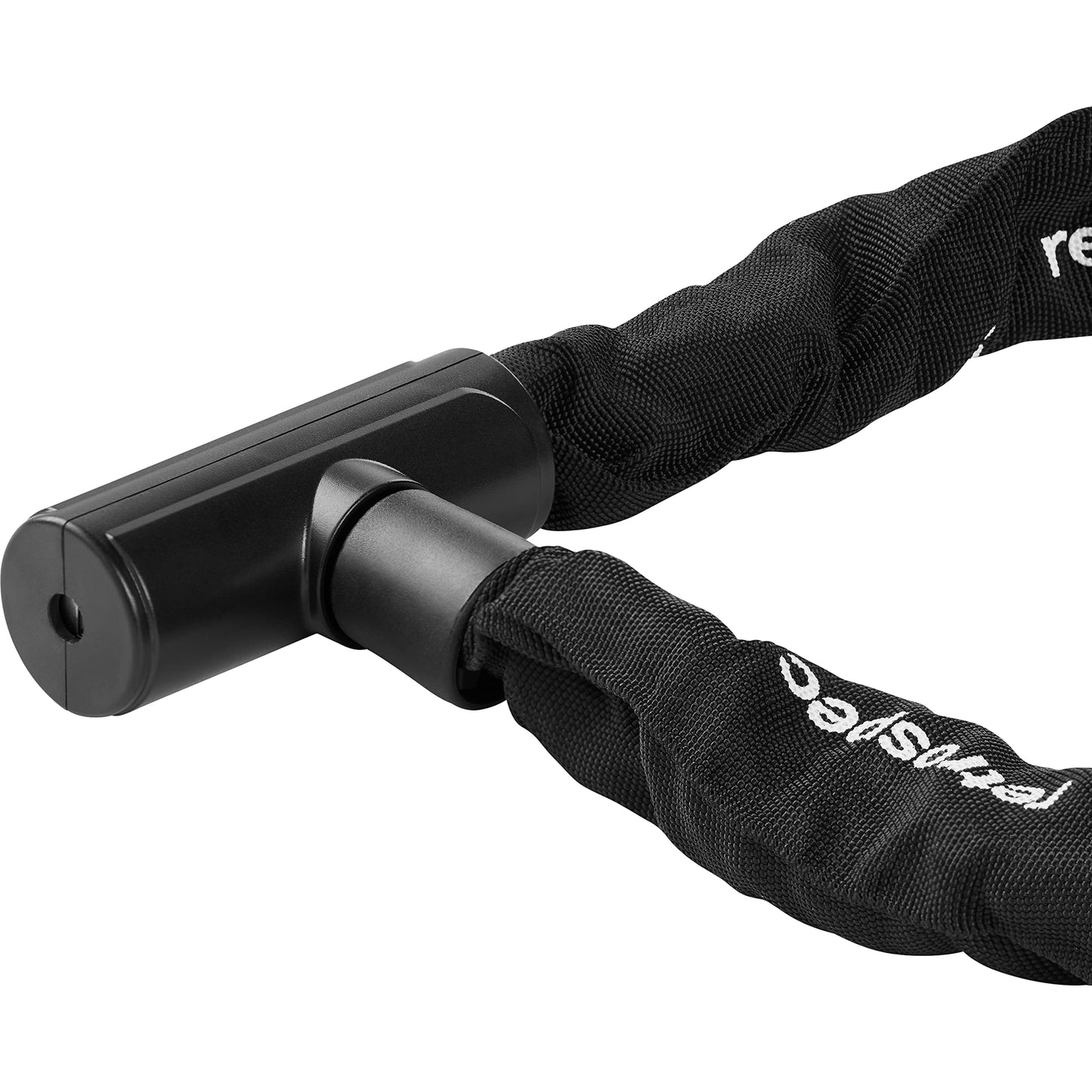 Retrospec Hero Plus Bicycle Chain Lock with Key, Heavy Duty Anti-Theft Bike Lock, 10mm 3' Cut Resistant 3T Manganese Steel Chain and Weather Resistant Nylon Sleeve