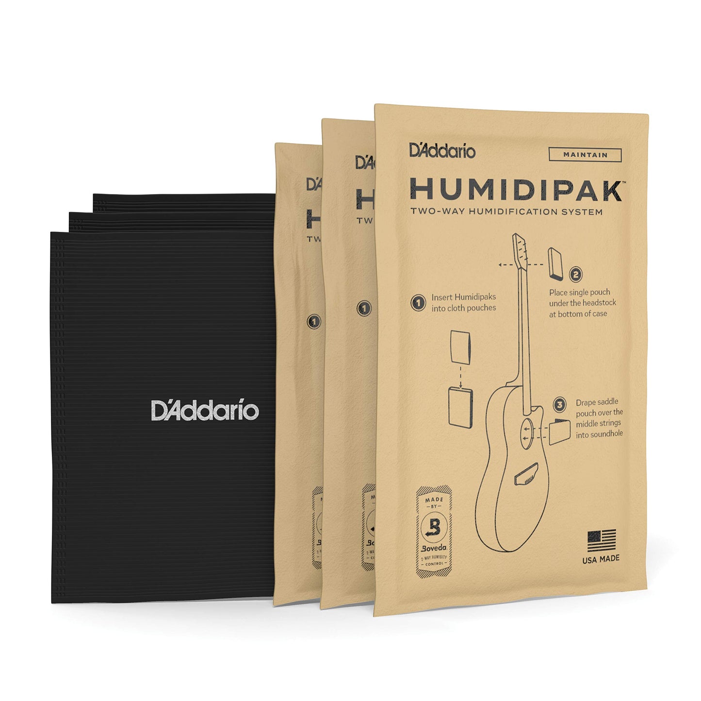 Planet Waves PW-HPK-01 Humidpak Automatic Humidity Control System for Guitar