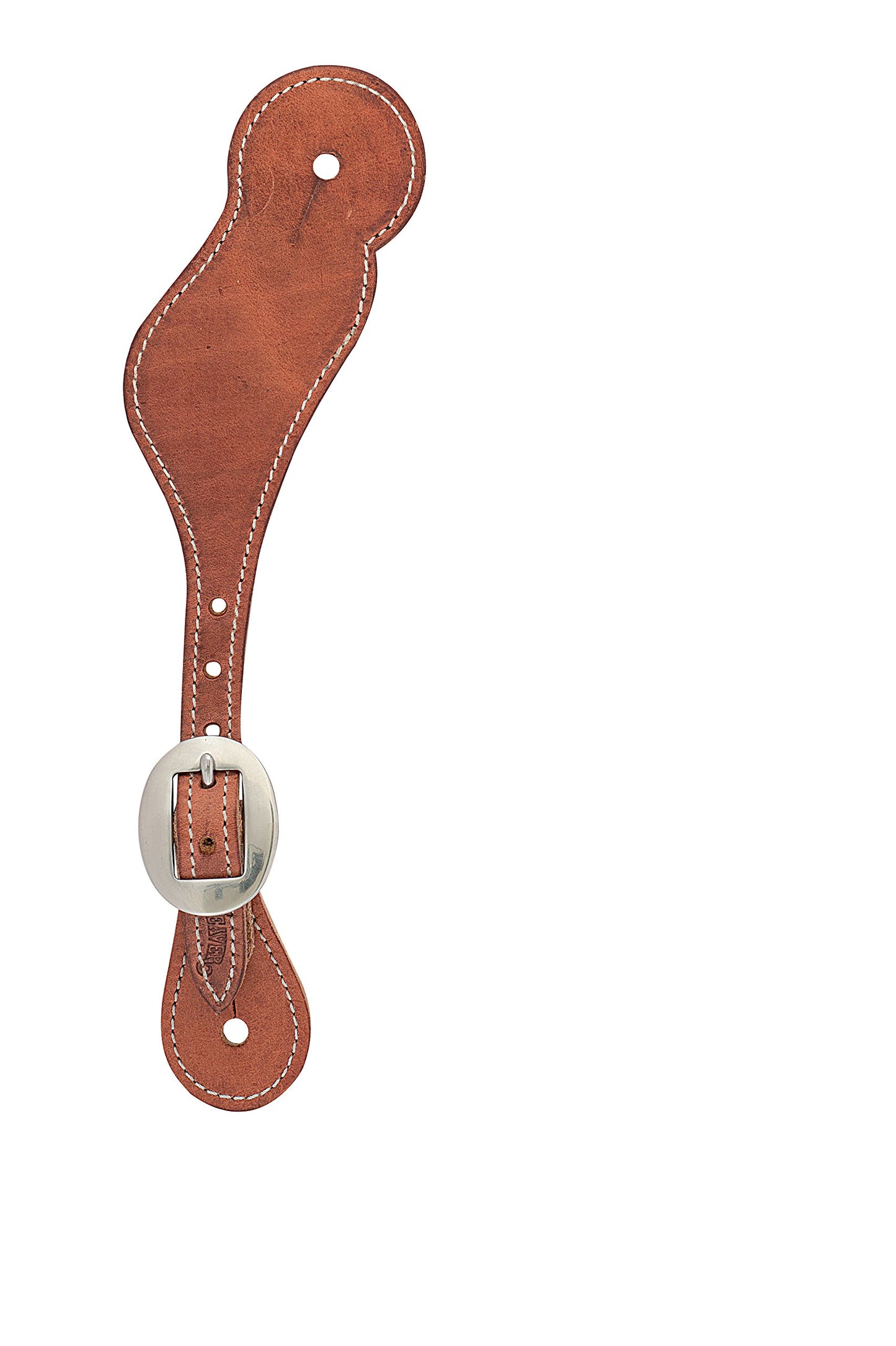 Weaver Leather Womens Ladies' Shaped Weaver Leather Ladies Harness Leather Spur Straps Russet, Hermann Oak, 1 Count Pack of US