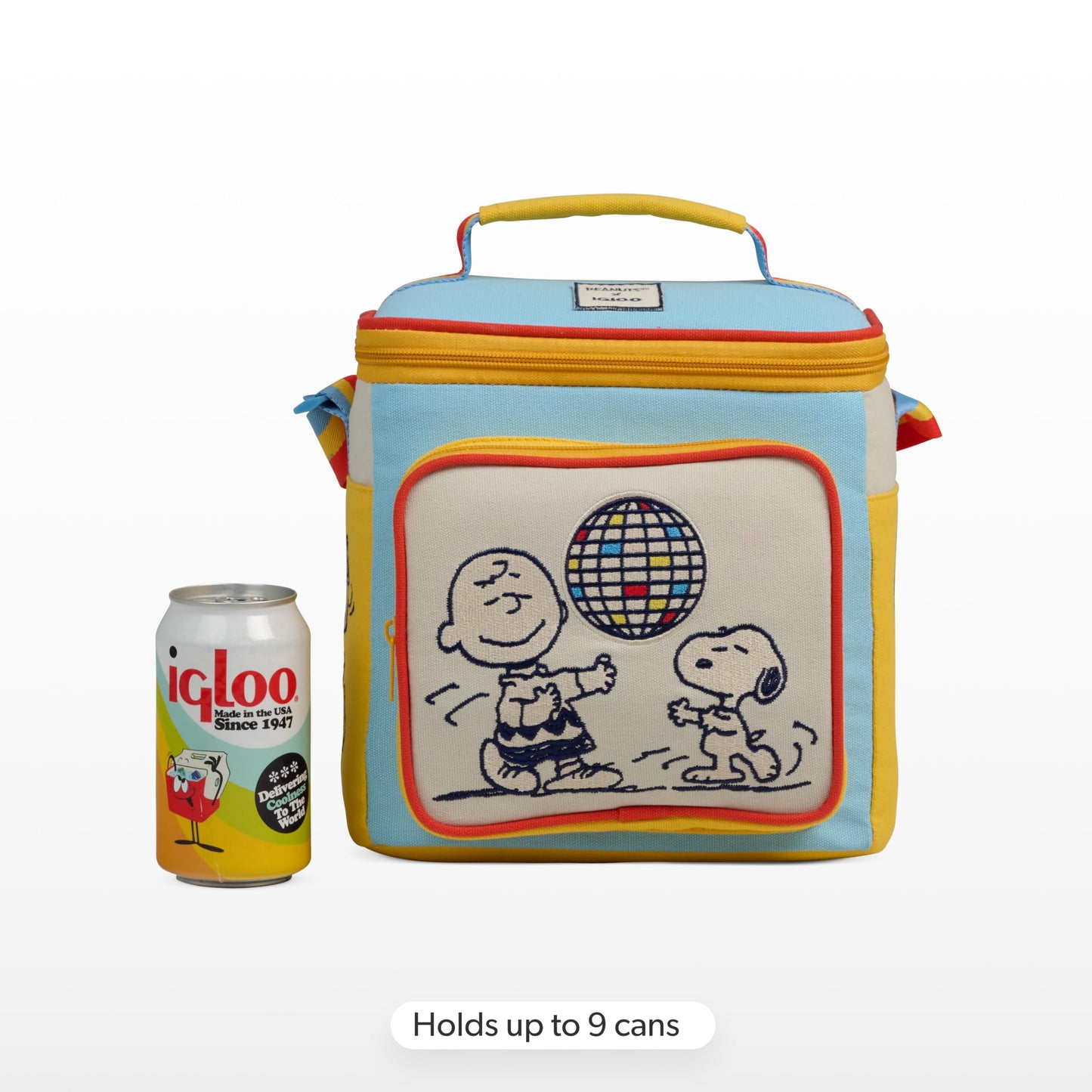 Igloo Snoopy Disco Party Square Lunch Cooler Bag