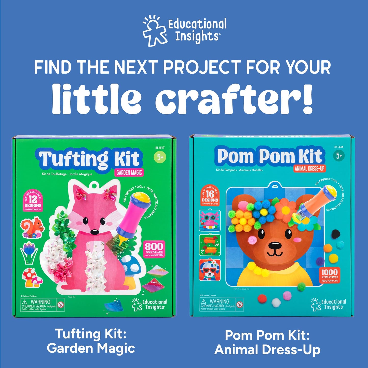 Educational Insights 3D Sticker Maker Kit - Craft Kit for Kids, Mess Free Activity, Make Your Own Sticker Machine, DIY Puffy Stickers for Kids, Creative Gifts for Boys & Girls Ages 5+