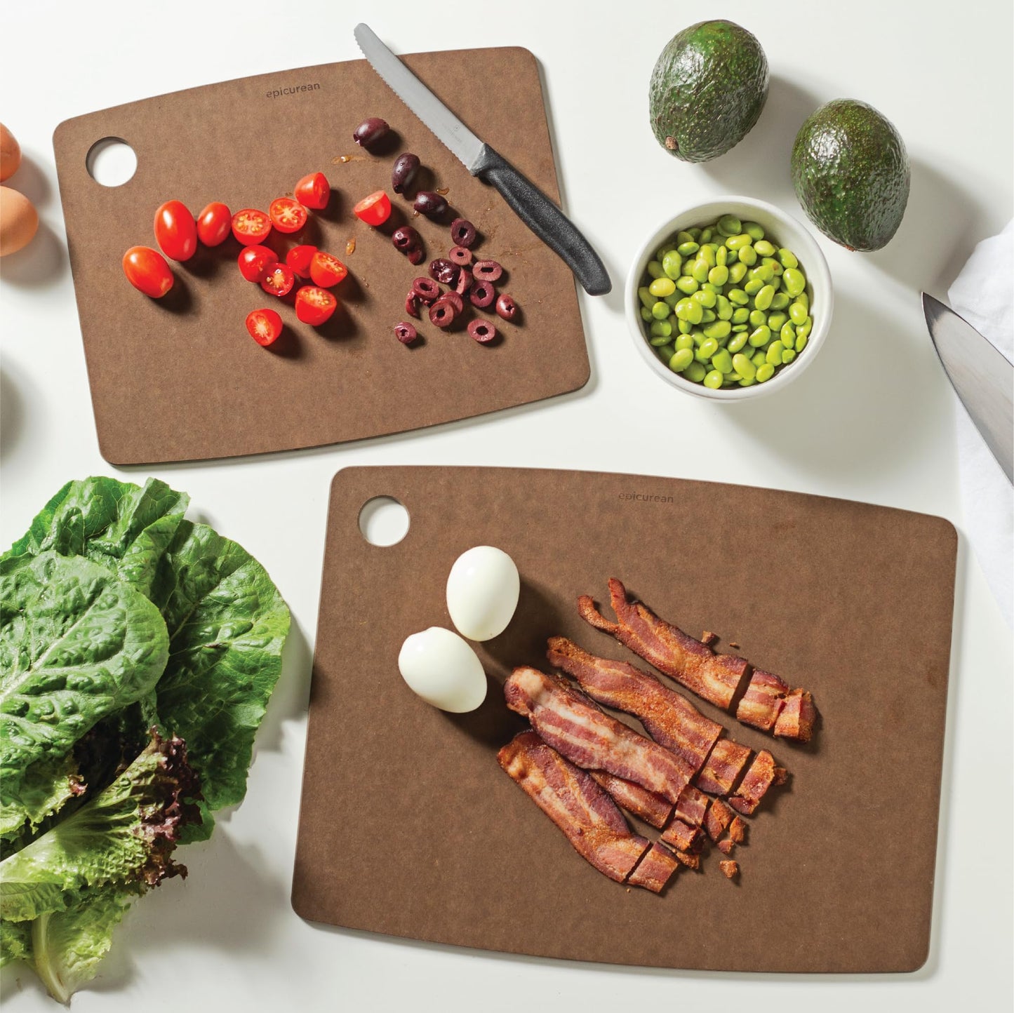 Epicurean Kitchen Series Cutting Board, 11.5-Inch by 9-Inch, Nutmeg