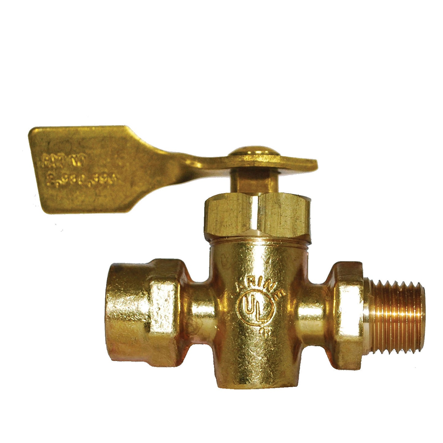 Attwood 88FV200-6 1/4-Inch NPT x 1/4-Inch NPTF Shut-Off Valve