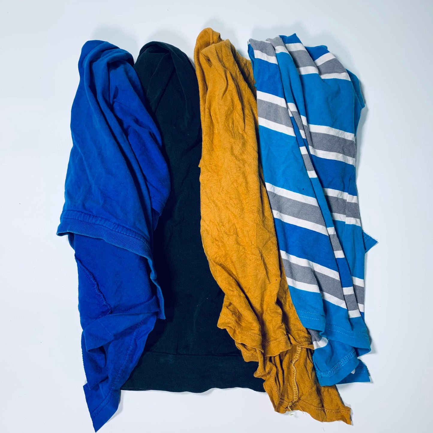 Kavish Colored Cotton Rags Bundle (Large, 5, Kilograms)