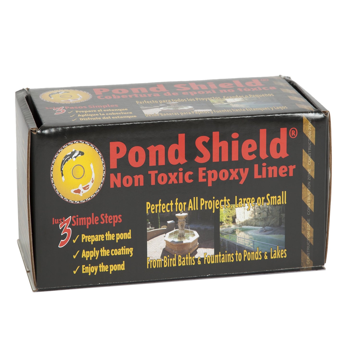Pond Armor SKU-CBLUE-QT-R Non-Toxic Pond Shield Epoxy Paint, 1.5-Quart, Competition Blue