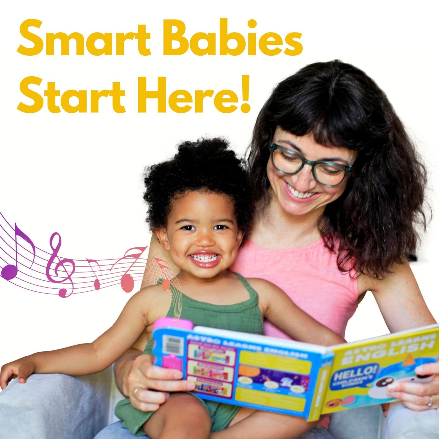 Children's Songs Musical Books for Toddlers 1-3, Astro Learns English Singing Books