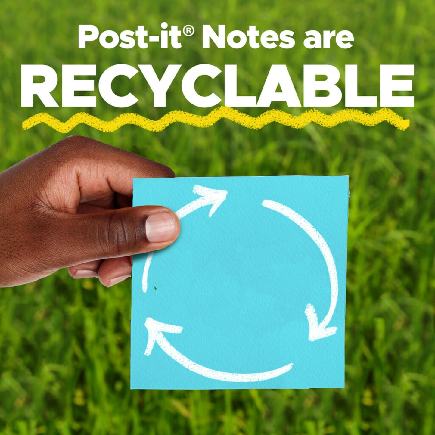 Post-it Notes, 3x3 in, 12 Pads, Canary Yellow, Clean Removal, Recyclable