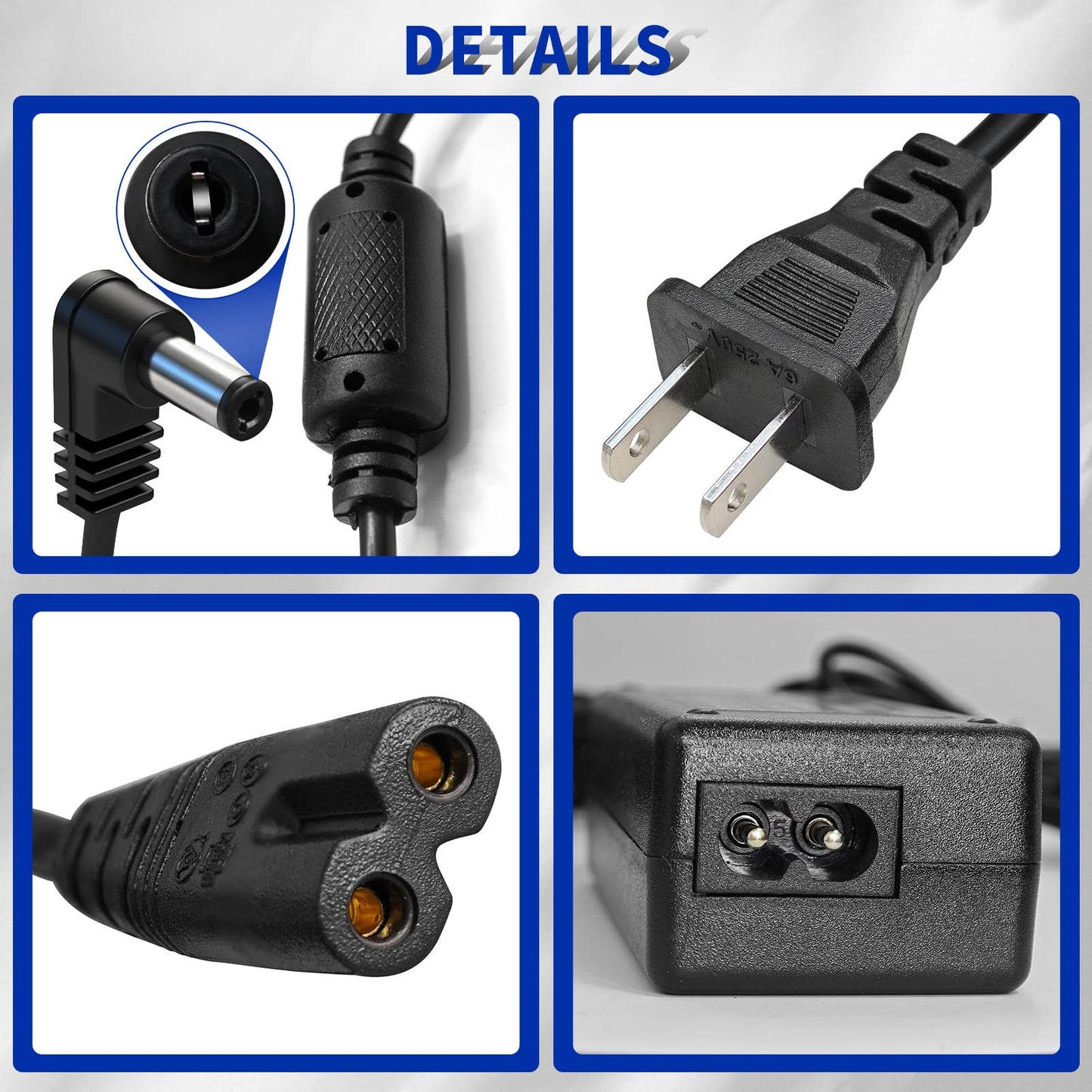 9V Charger for Roland PSB-120 Electronic Keyboard Replacement Power Adapter Compatible with Roland PSB-1U ACB-120 ACF-120 ACK-120 ACI-120 VG-99 GT-10 SPD-SX AX-09 FA-06 SP-404 Power Supply Cord
