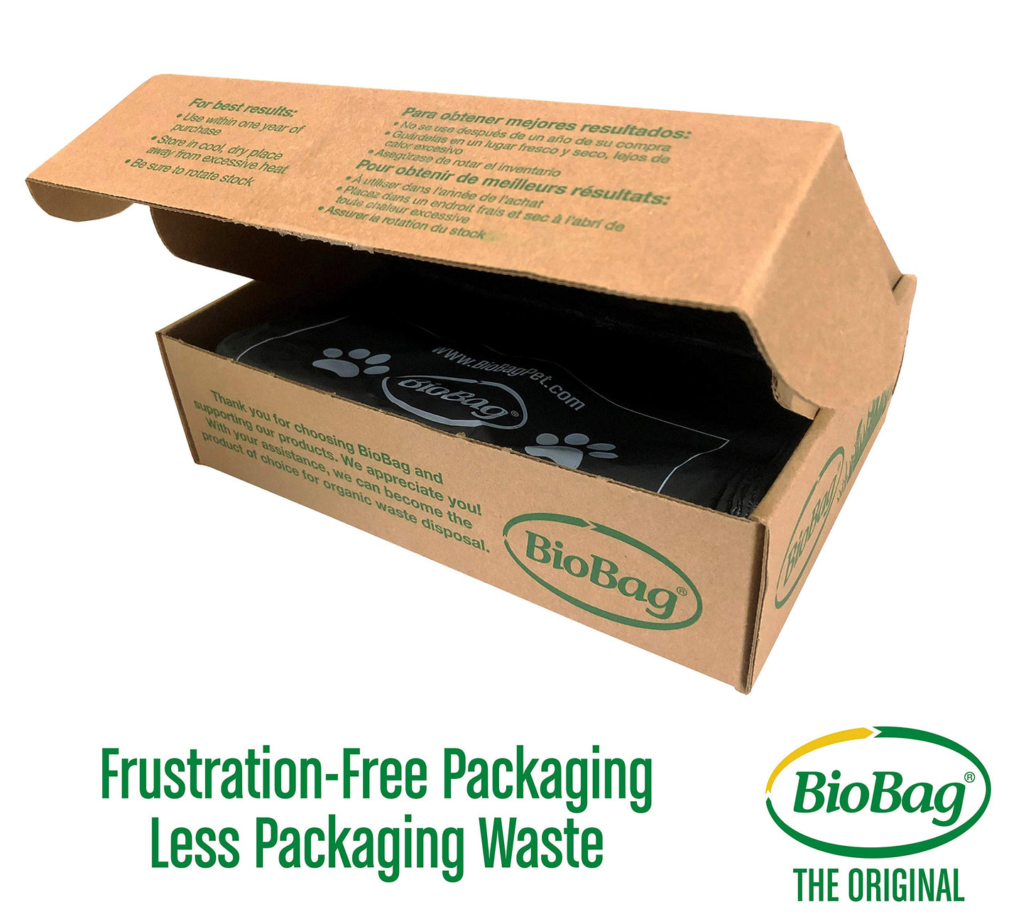 Bio Bag Premium Pet Waste Bags, Standard Size, 200 Count