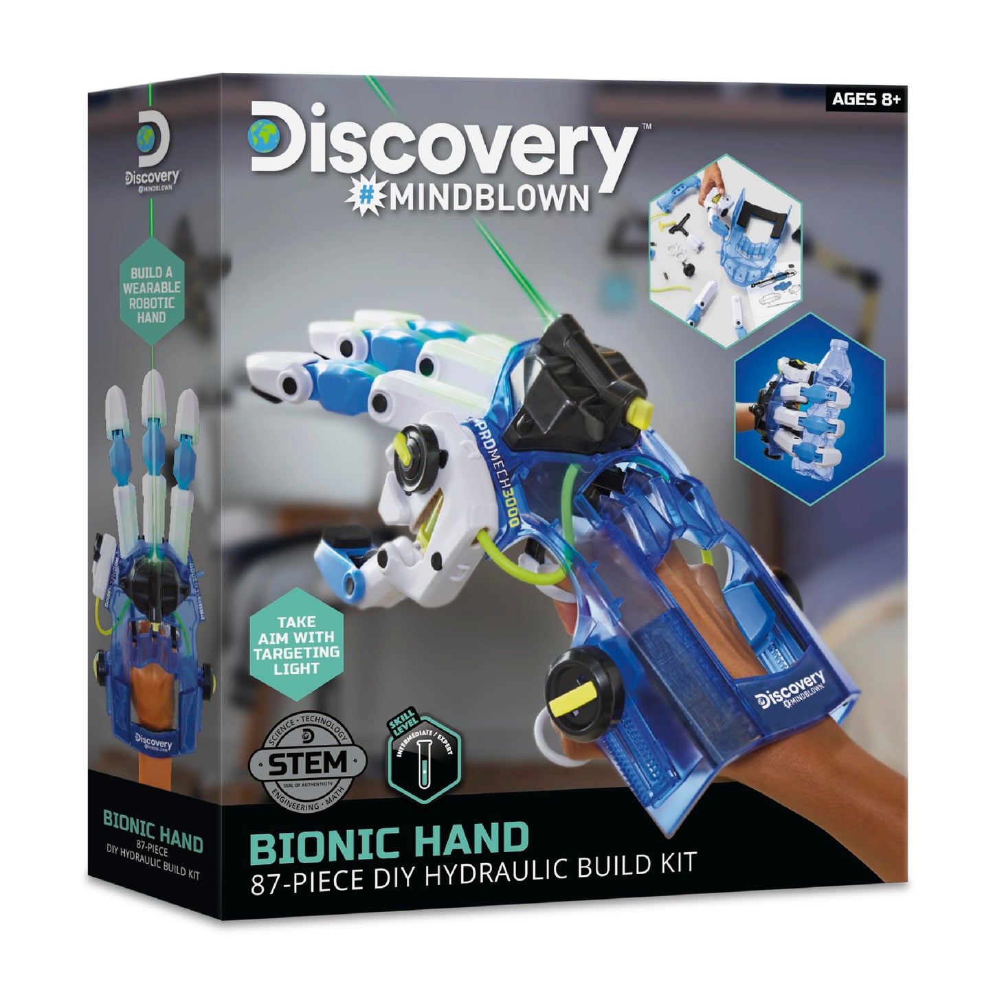 DIY Hydraulic Building Kits-Toy DIY Robotic Hand Set