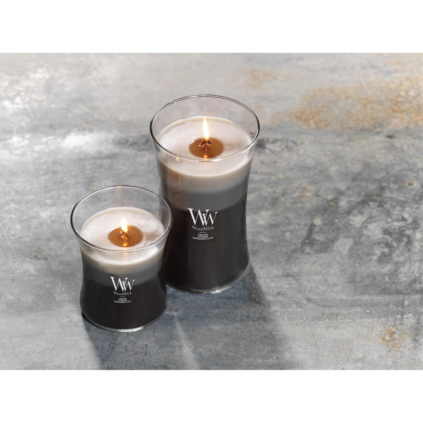 Woodwick Candle Warm Woods Trilogy Large Jar