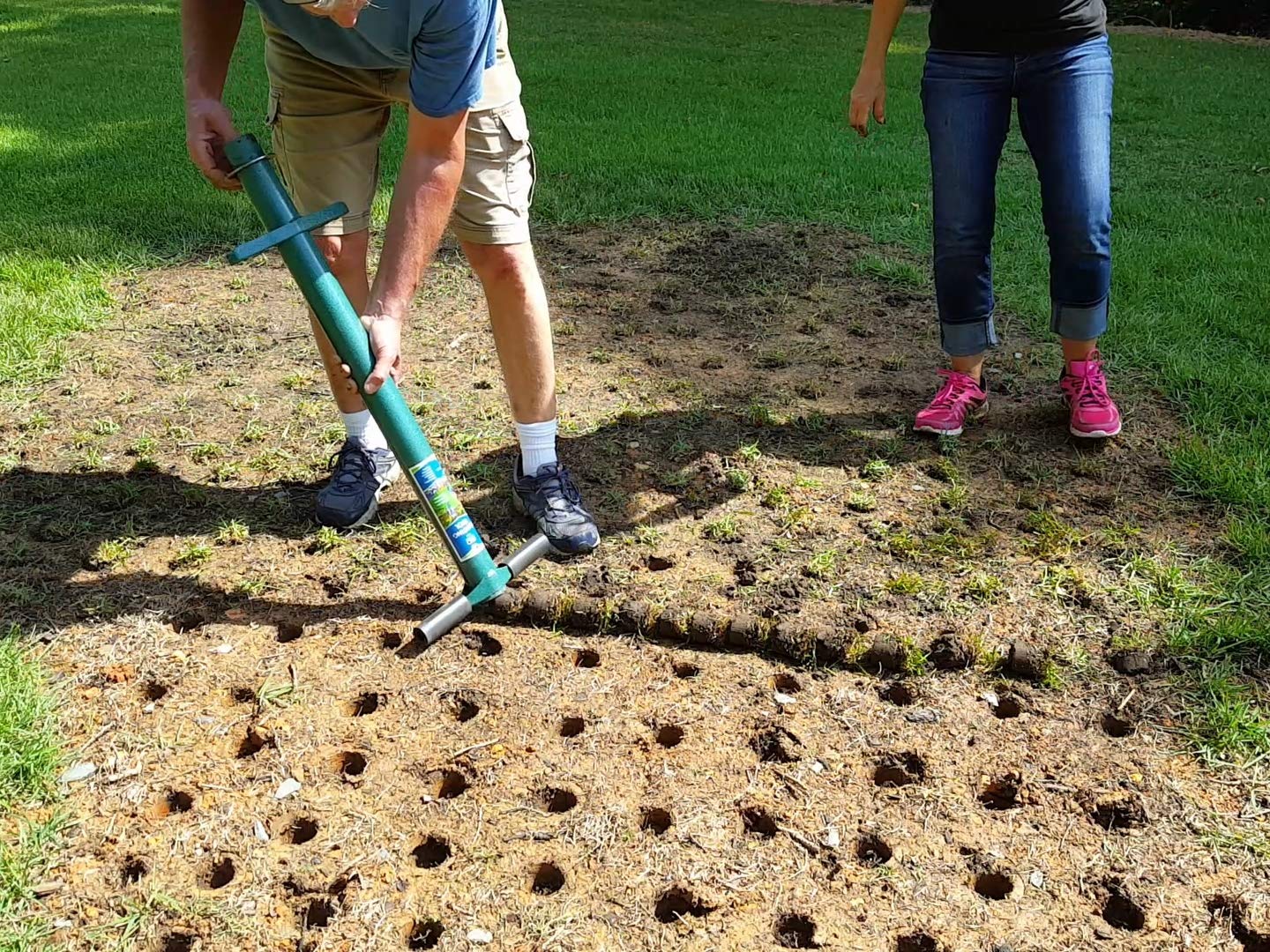 ProPlugger 5-In-1 Lawn & Garden Planting Tool - Bulb Planter - Manual Weeder - Soil Tester