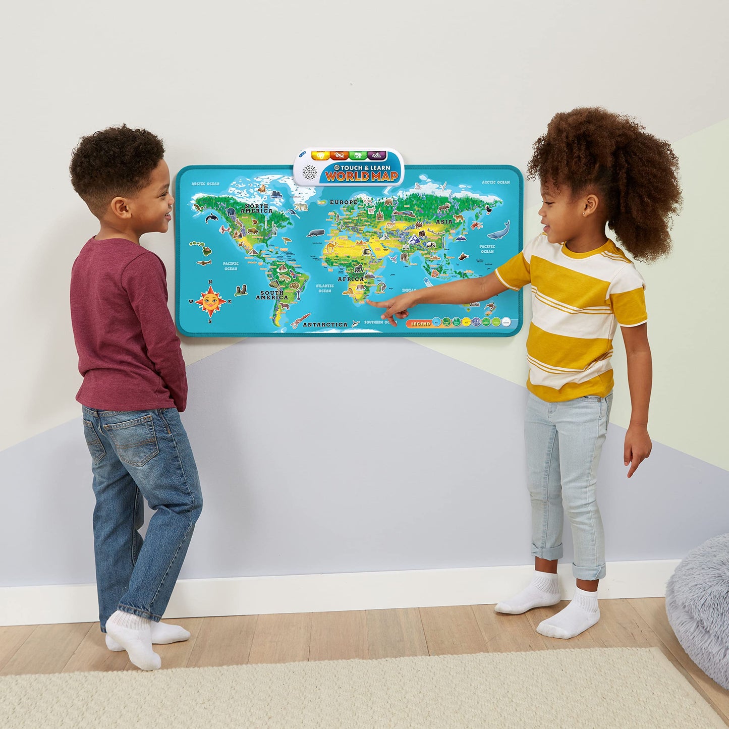 LeapFrog Touch & Learn World Map (English Version)