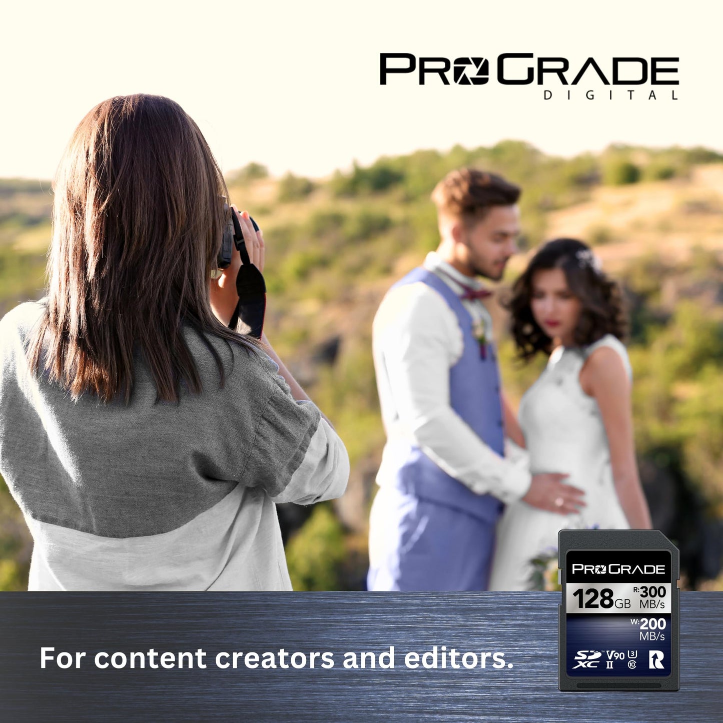ProGrade Digital SDXC UHS-II V90 Iridium Memory Card (128GB)