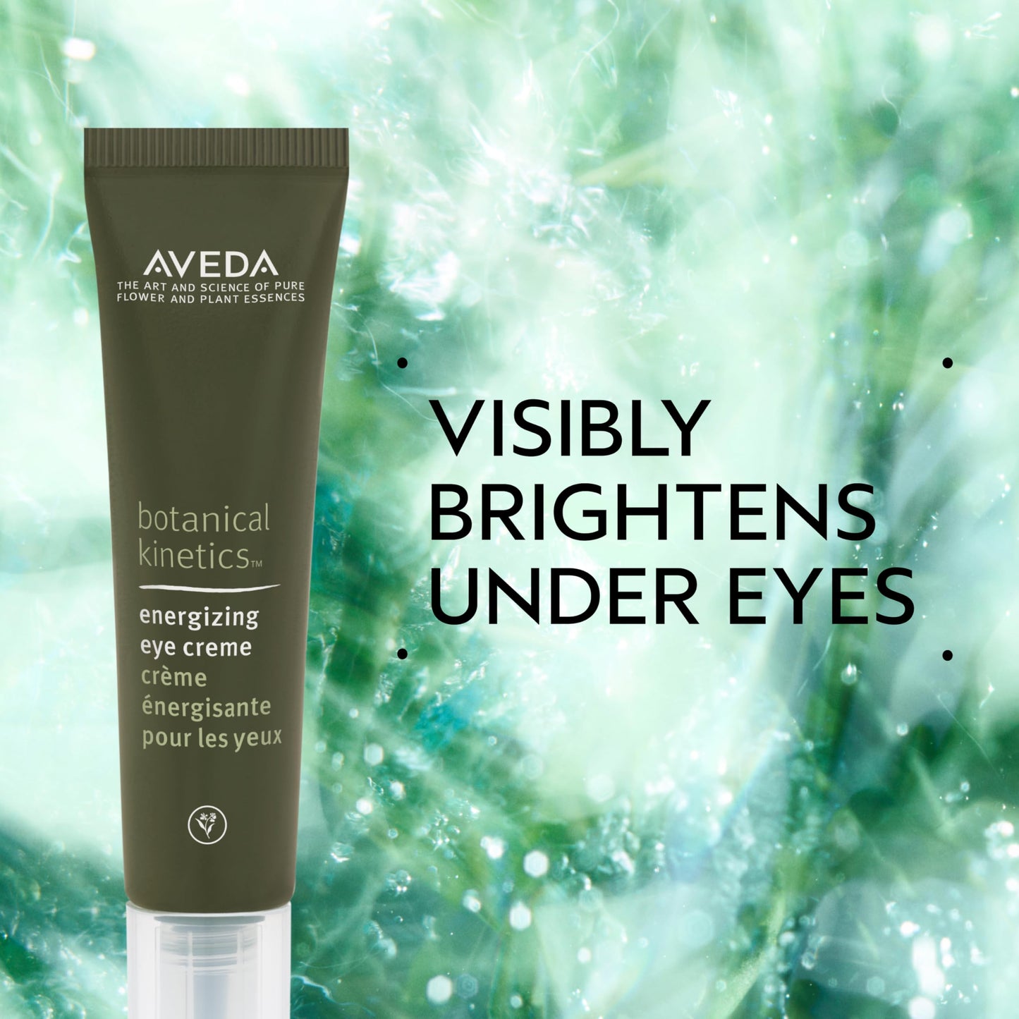Aveda Botanical Kinetics Energizing Eye Creme | Helps Brighten Under Eyes, Reduces the Look of Dark Circles | with Licorice Root and Caffeine | 96% Naturally Derived*, 15ml