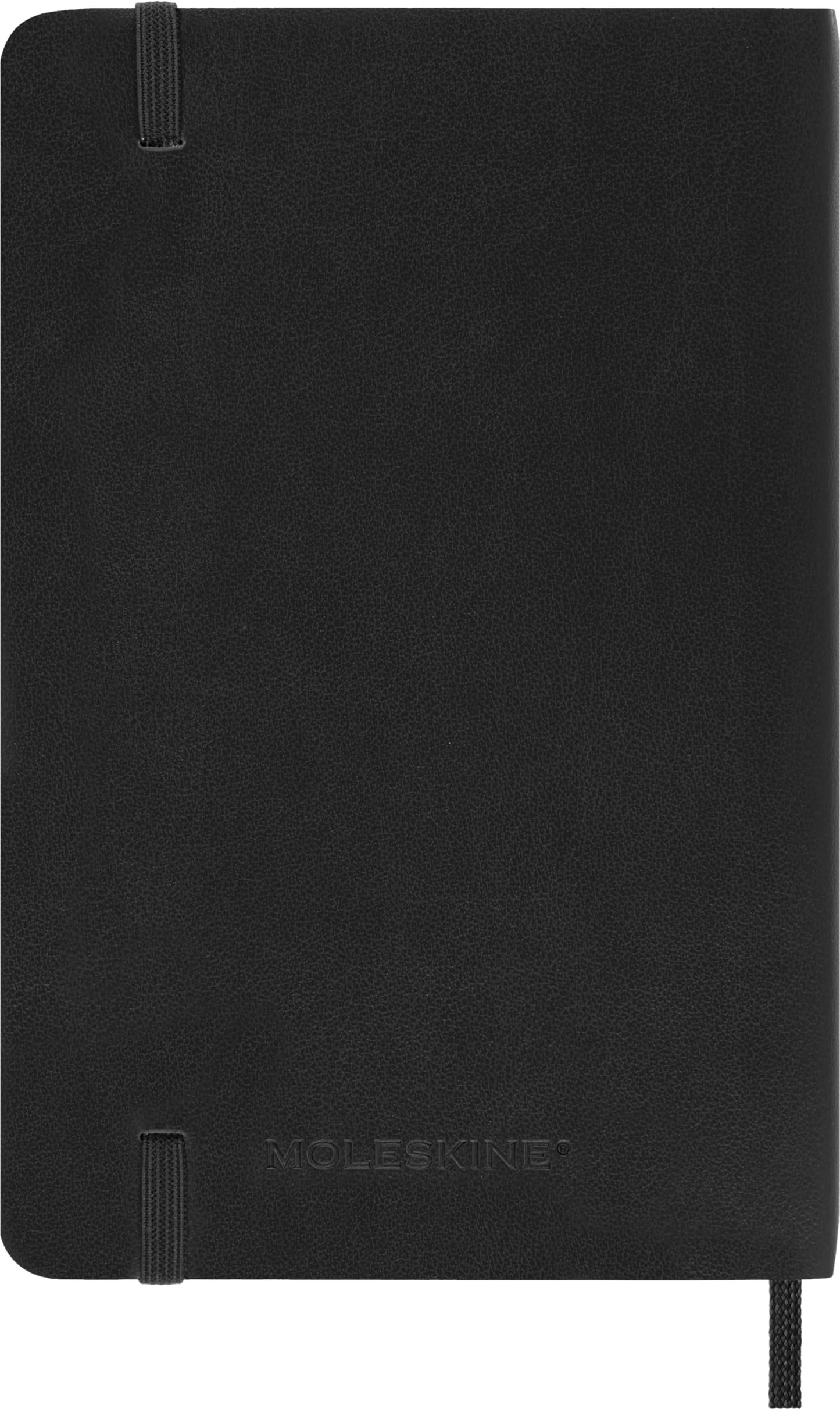 Moleskine Classic 18 Month 2026-2027 Weekly Planner, Soft Cover, Pocket (3.5" x 5.5"), Black, 208 pages