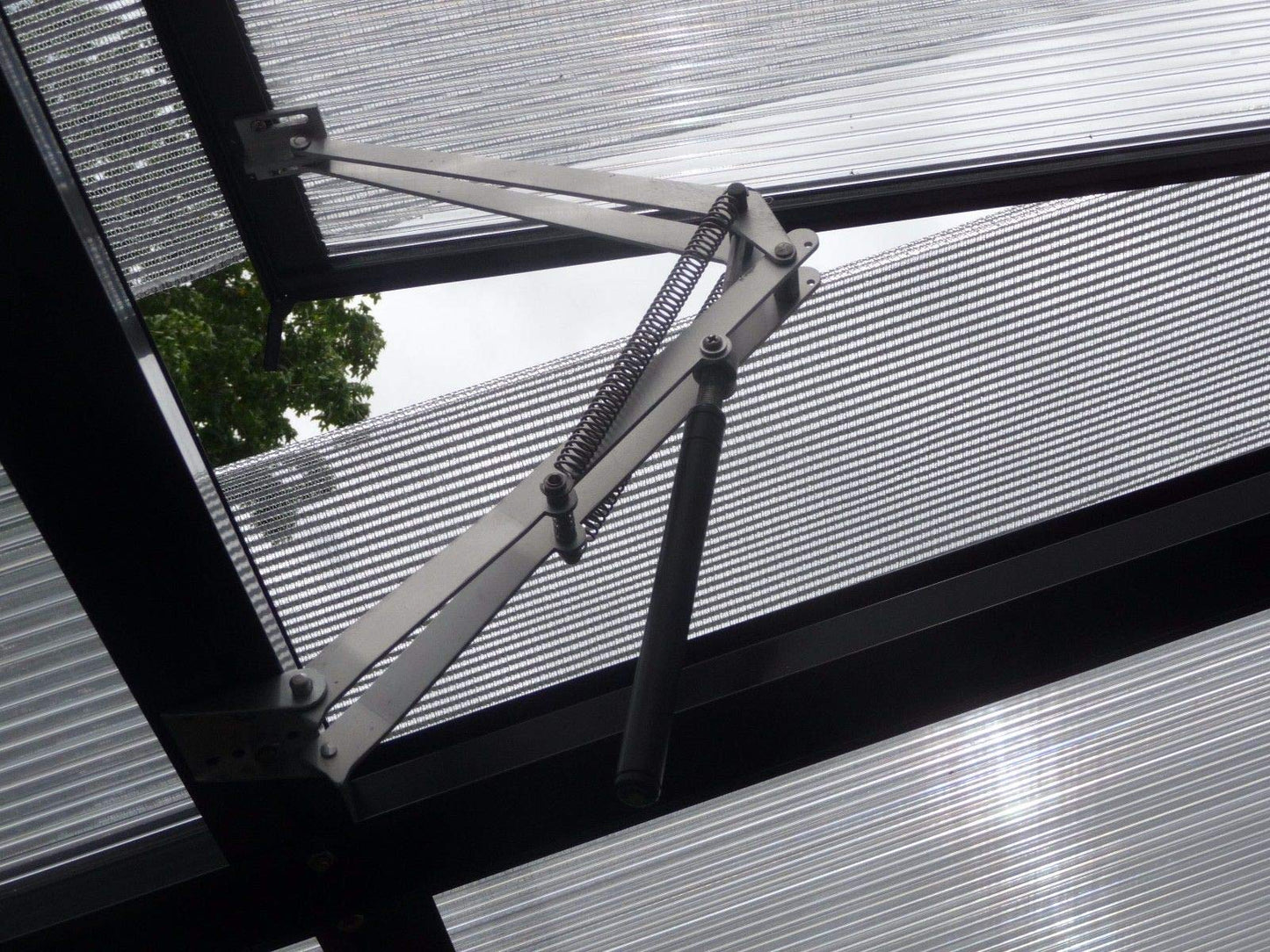 Auto Vent Greenhouse Window Opener with Two Springs Solar Automatic Ventilation Openers for Hothouse Cold Frame Gardening Tools-No Power Needed,Lifts 30 Lbs