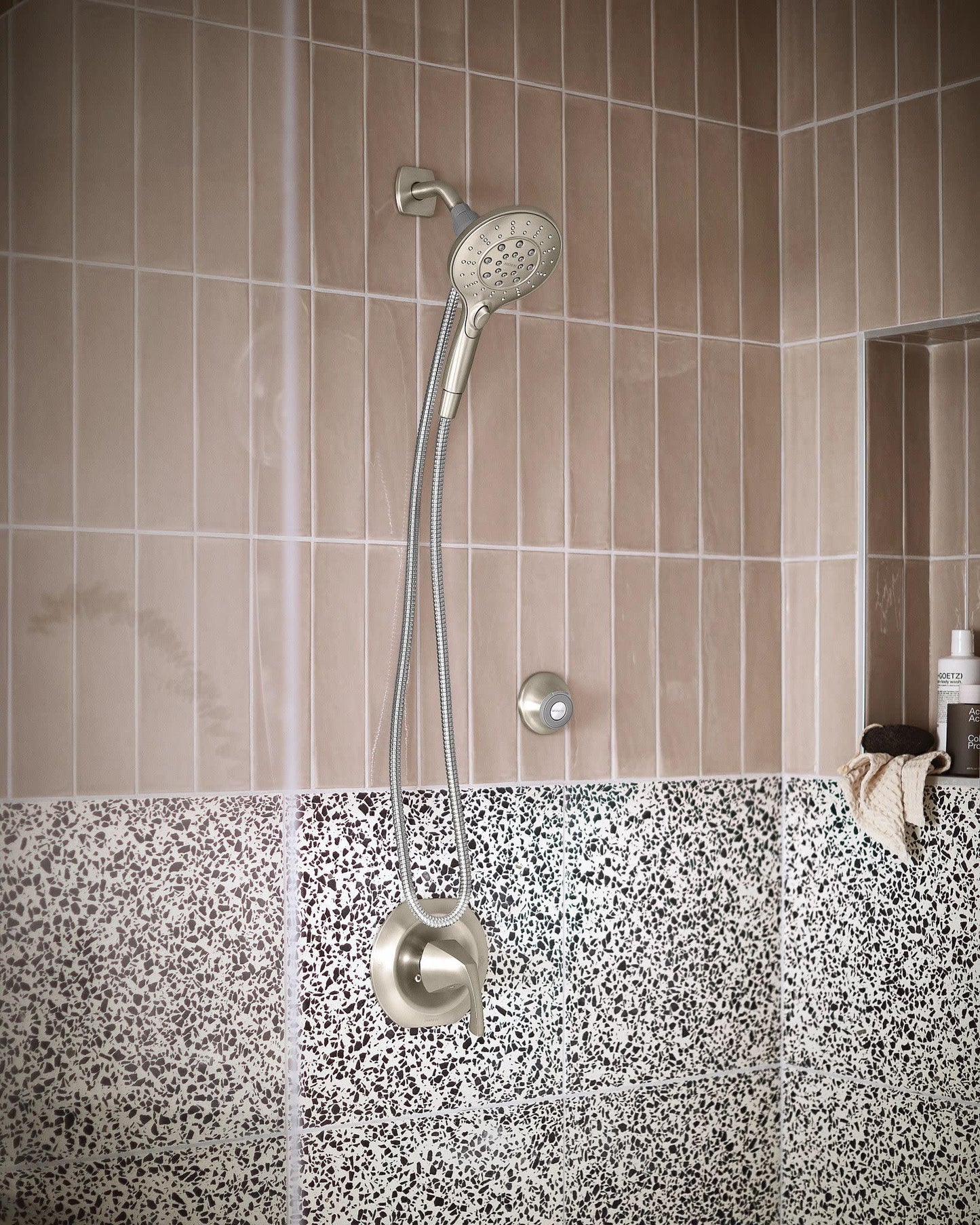 Moen 186117SRN Magnetix Remote Dock for Handheld Shower, Spot Resist Brushed Nickel