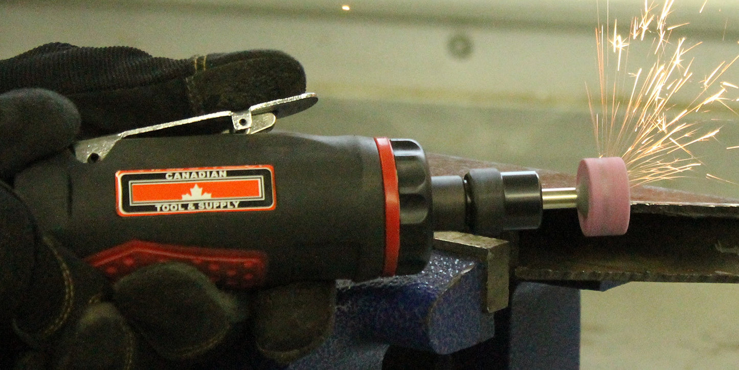 Canadian Tool and Supply 3-Inch Air Cut Off Tool & 1/4-Inch Die Grinder Kit and Accessories (ACODGTK-3)