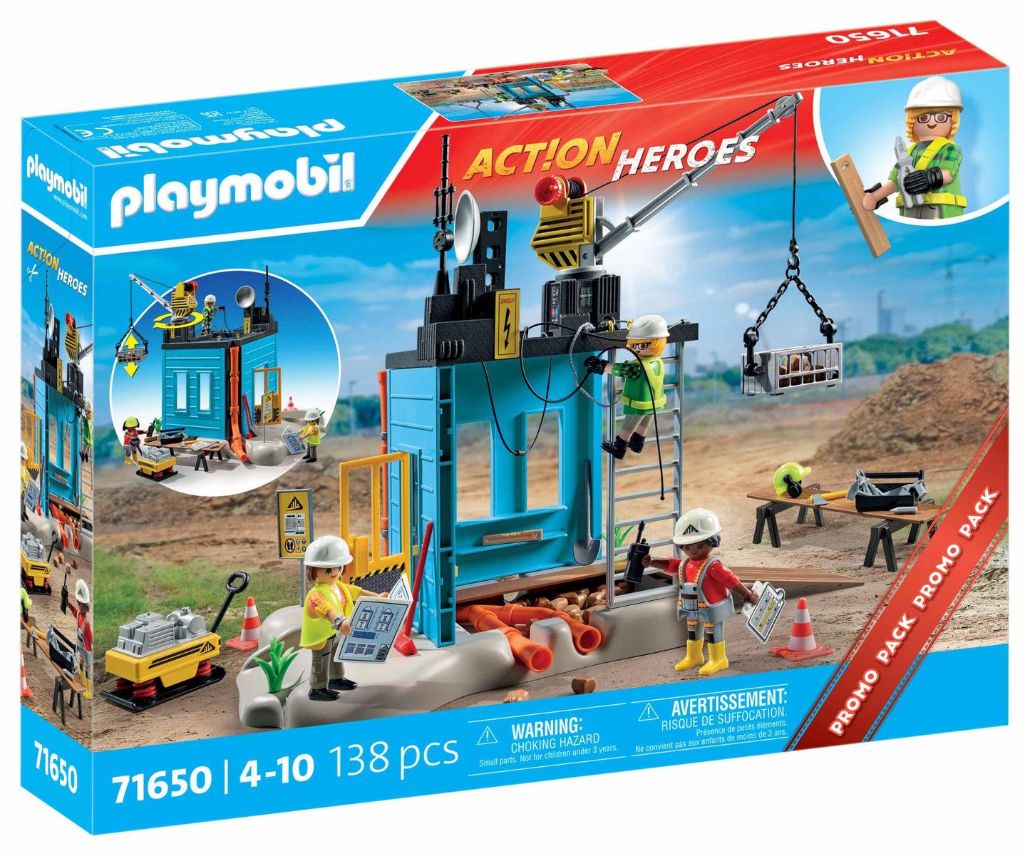 PLAYMOBIL Construction site