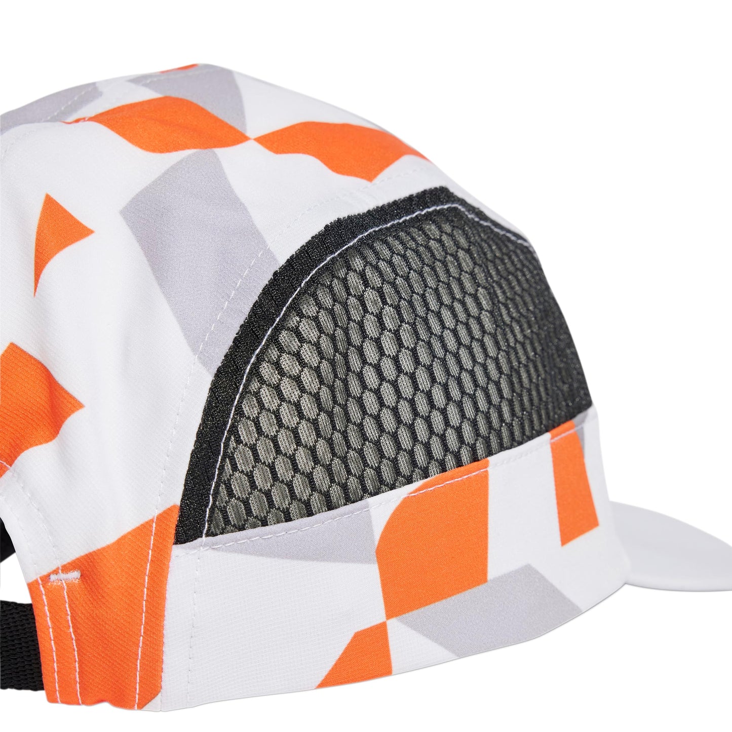 adidas Unisex-Adult Terrex Climacool 5 Panel Graphic Trail Running Cap,White/Semi Impact Orange/Black,One Size Fits Most