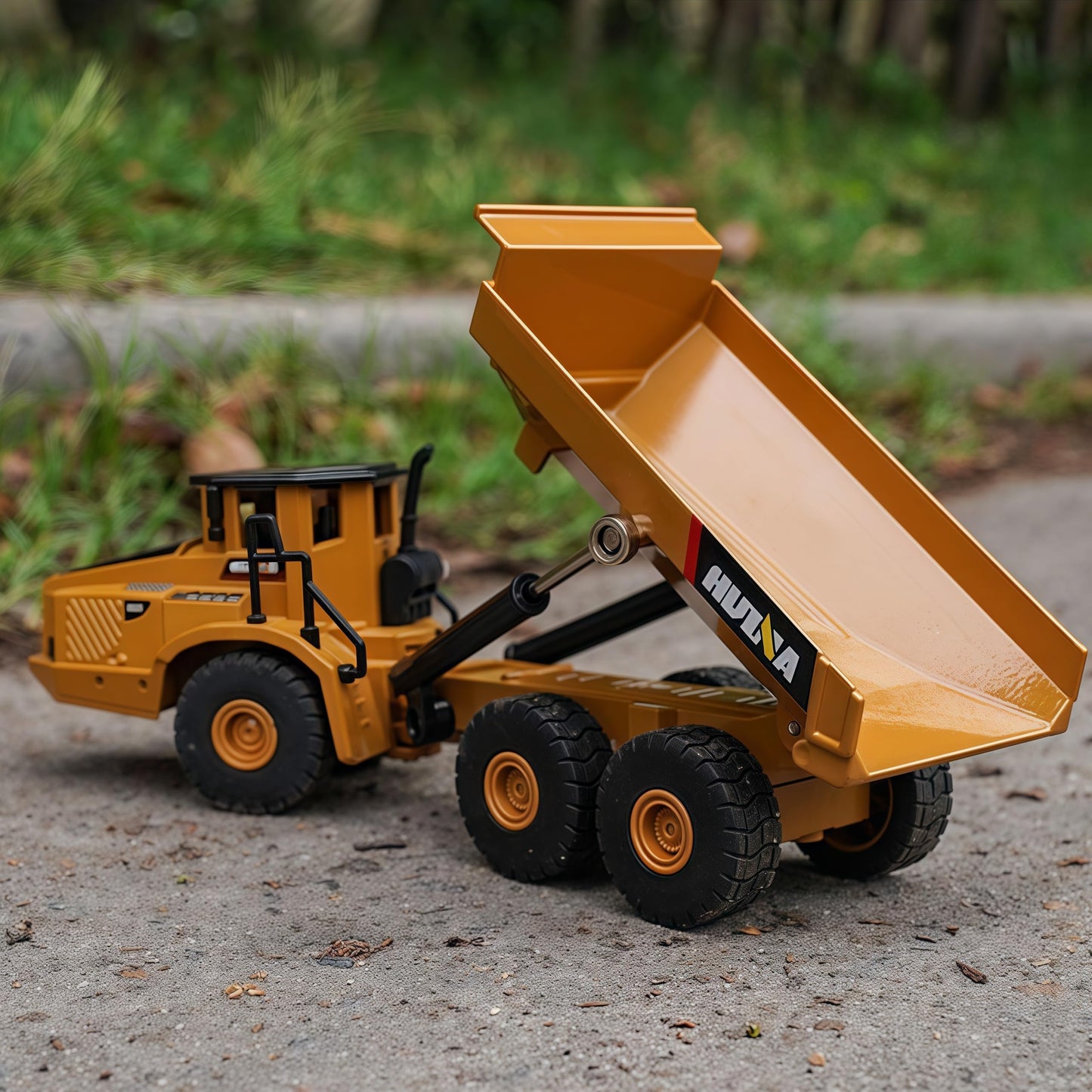 Gemini&Genius Excavator and Articulated Dump Truck 1:50 Scale 2 in 1 Mechanical Digger Engineering Vehicle Heavy Construction Machinery Toys for Kid and Decoration for Boys Room