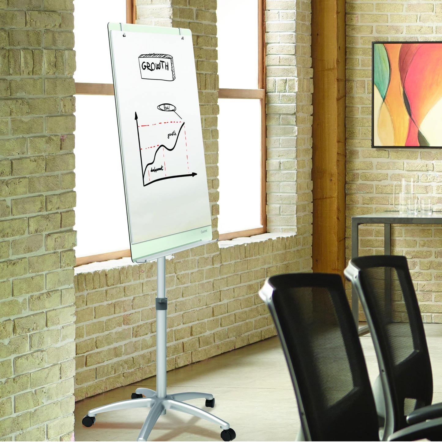 Quartet Plain Bond Easel Pad, 24" x 36", 50 Sheets/Pad, Great for Meetings, Teachers, and Students, Pack of 2 (3413889804)