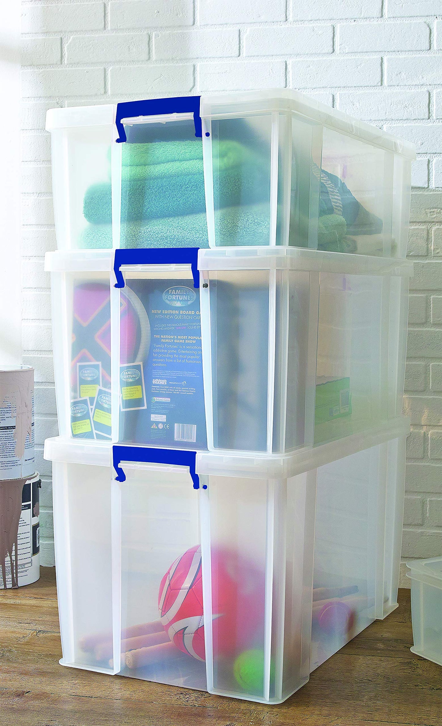 BANKERS BOX ProStore Plastic Storage Box - 18.5 Litre (Int. Dimensions 28 x 32 x 20 cm)