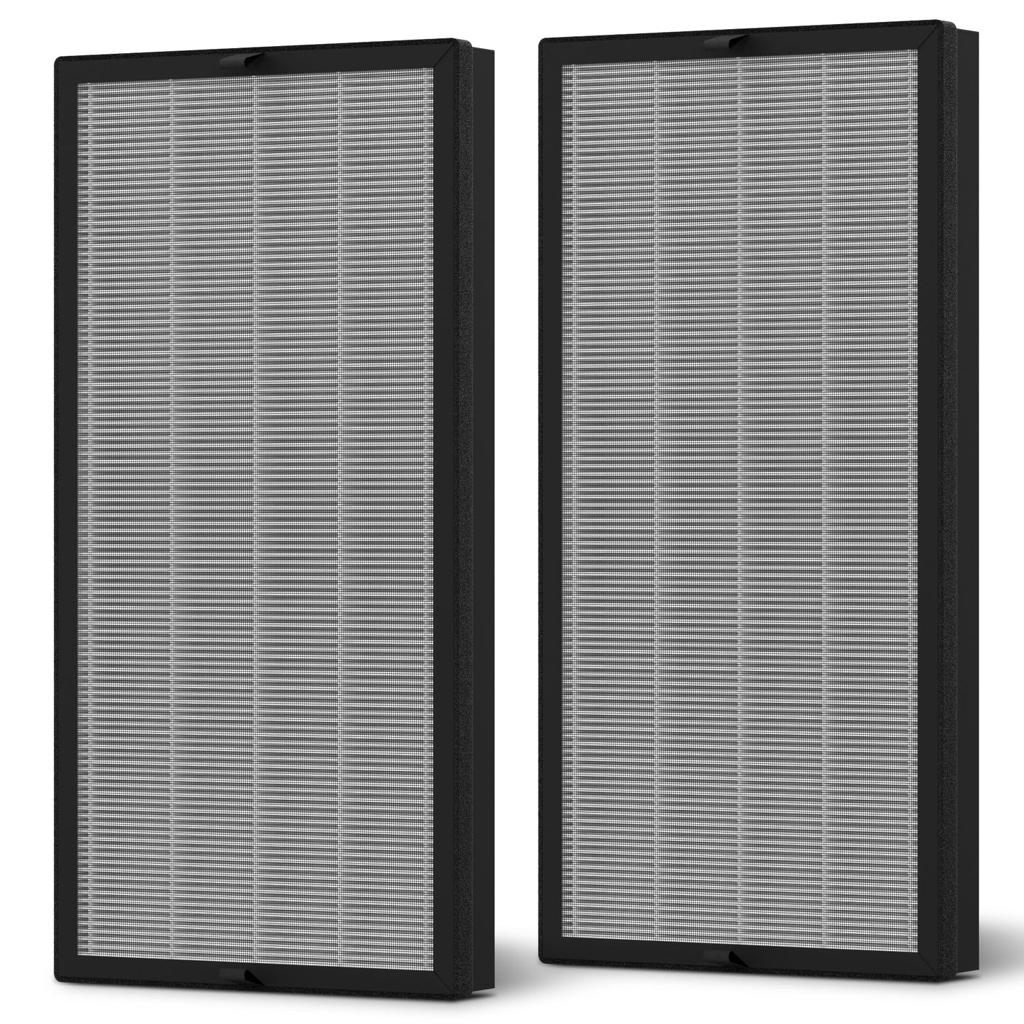 JF888 Replacement Filter, H13 True HEPA Filter with Activated Carbon, 2 Pack Original Filters