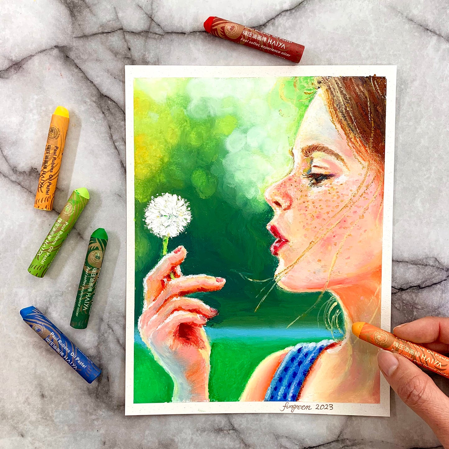 Paul Rubens Oil Pastels Set - 72 Vibrant Colors, Ultra-Soft and Creamy Texture, Easy to Blend for Artists and Beginners - Bullet Head Design for Drawing, Painting, Sketching
