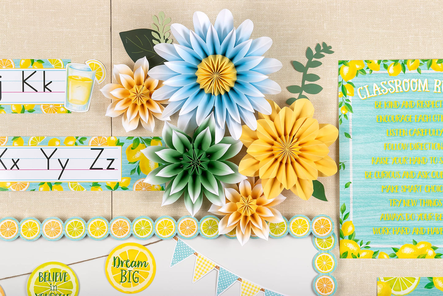 Teacher Created Resources Floral Sunshine Paper Flowers