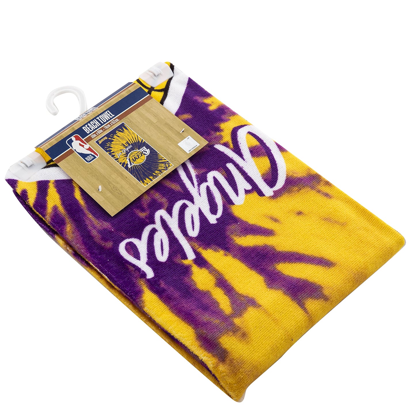 The Northwest Company 1NBA/72006/0013/RET: 30X60 Beach Towel Psychedelic - Lakers
