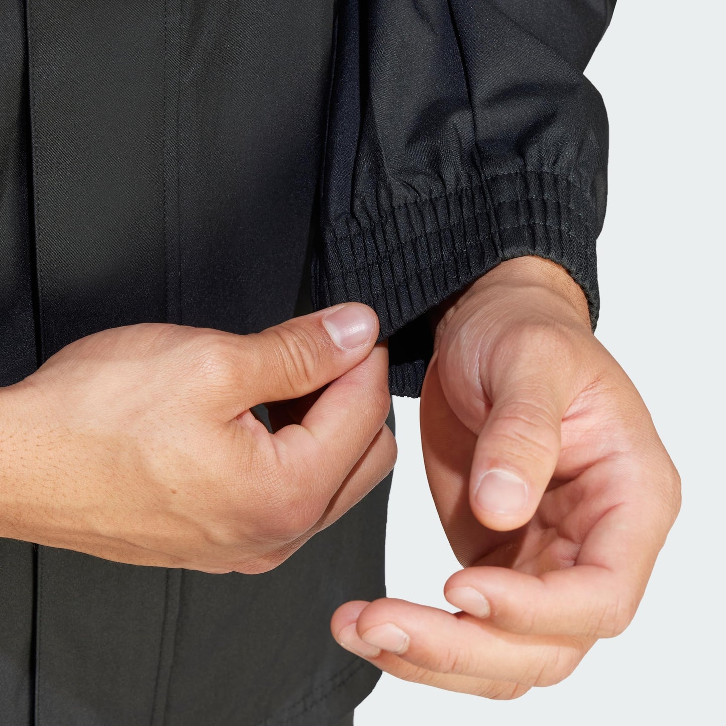 adidas Men's Entrada All Weather Jacket, Black, Small