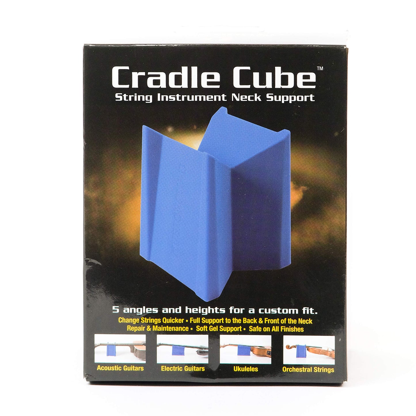 MusicNomad MN206 Cradle Cube-String Instrument Neck Support