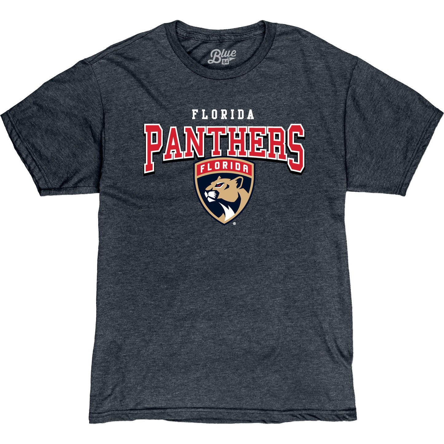 Blue 84 NHL Officially Licensed T-Shirt Heathered Black